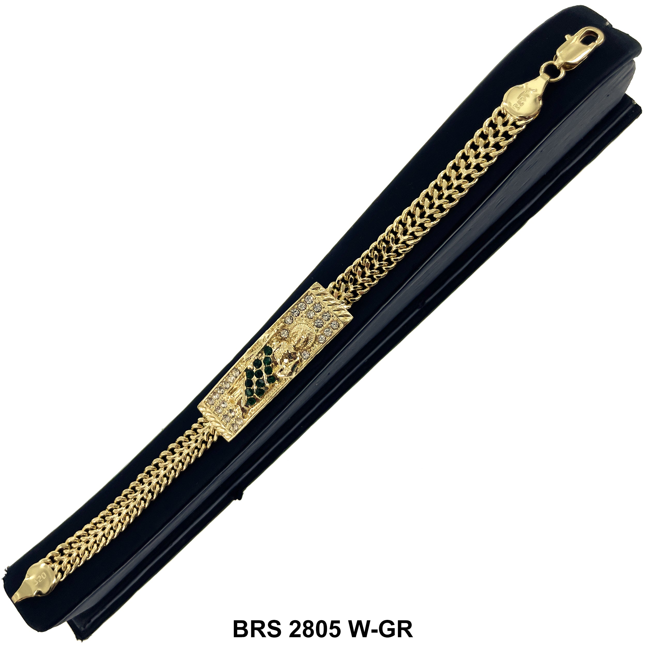 San Judas Bracelet BRS 2805 W-GR