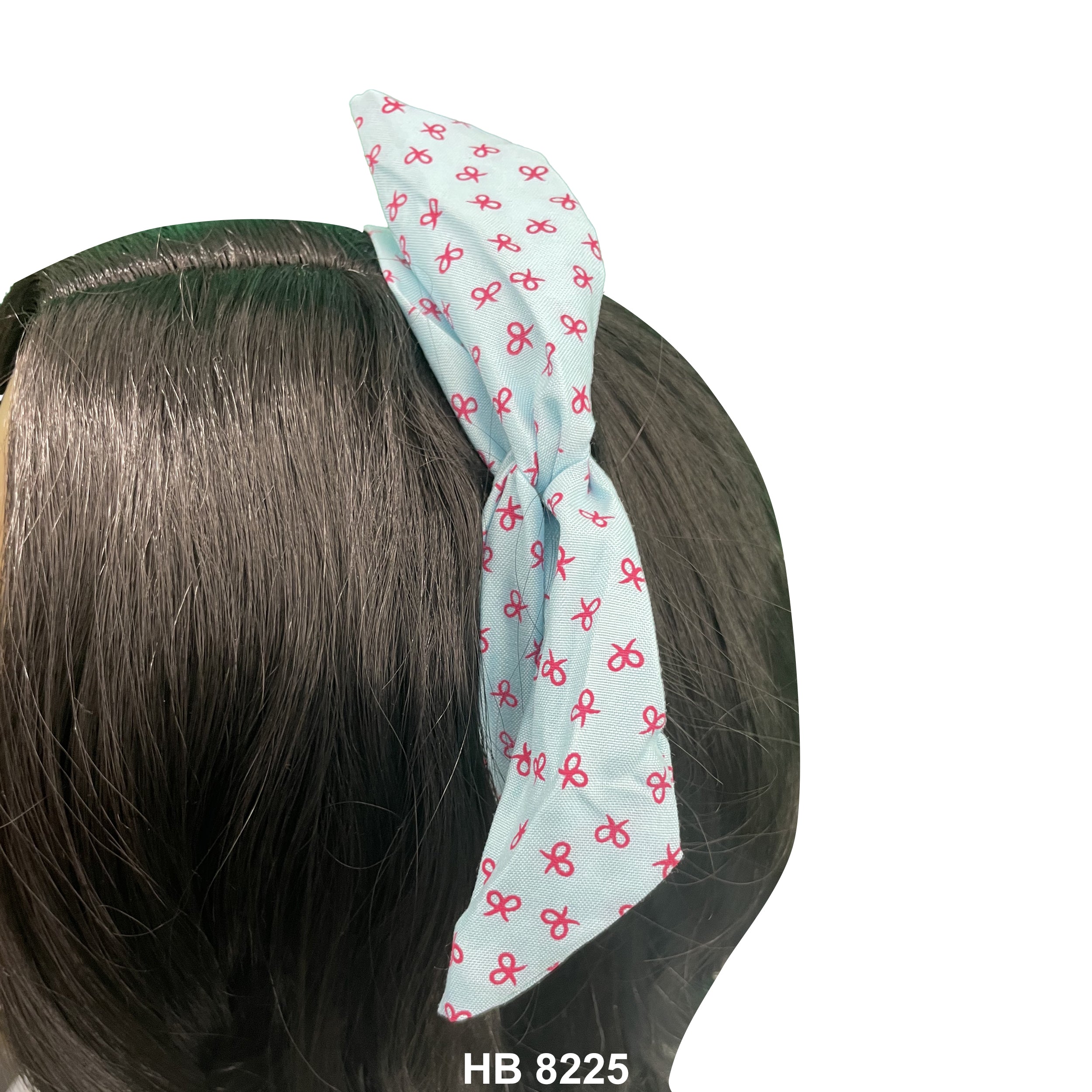 Wire Headbands Bows HB 8225