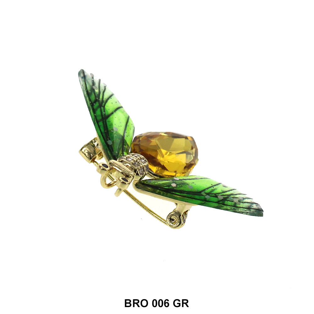 Butterfly Brooch BRO 006 GR