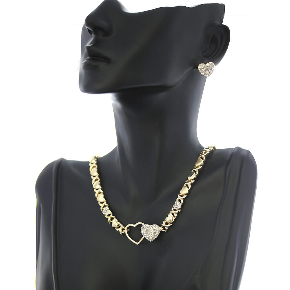 Heart Necklace Set S 1144