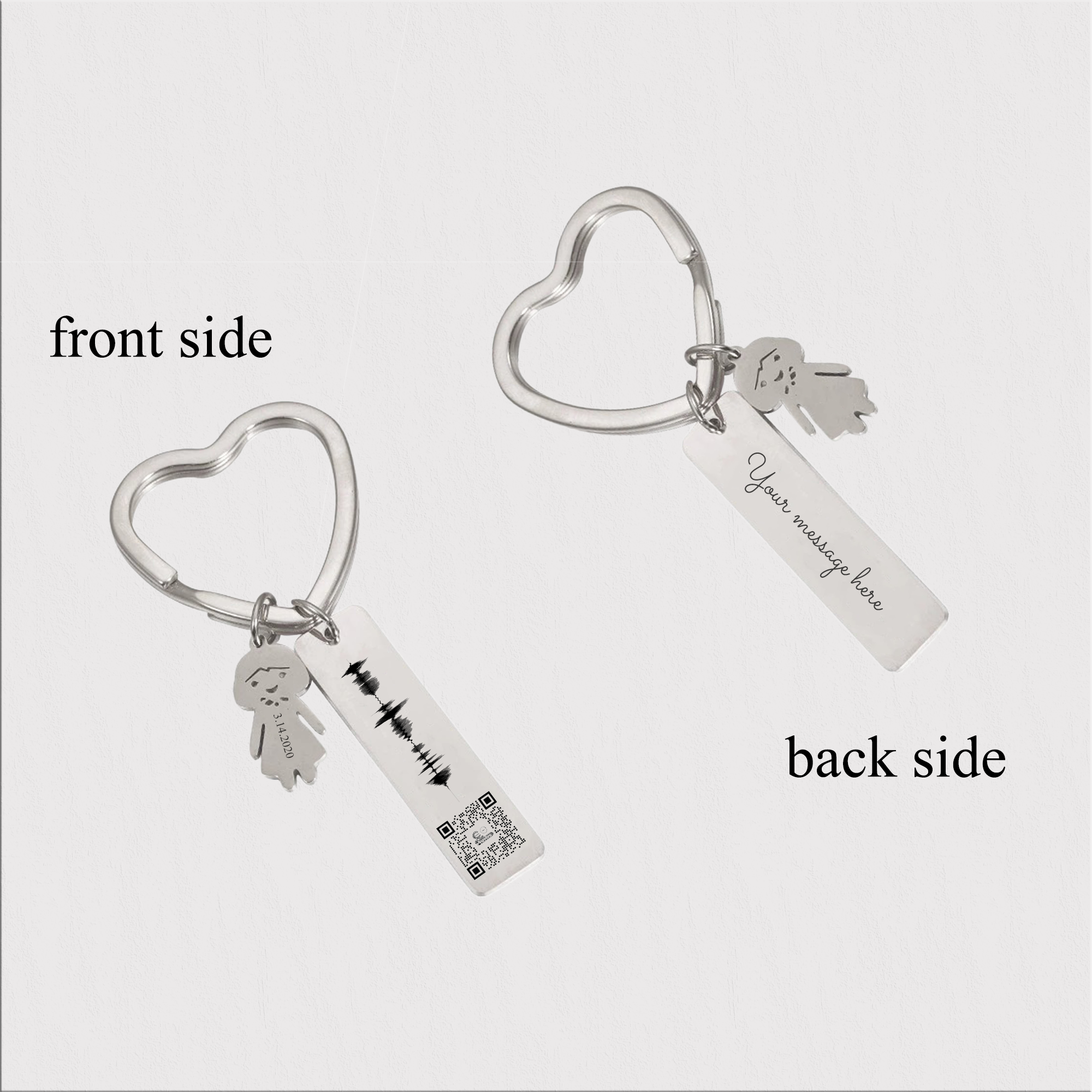 Personalized Keychain Gifts for Dad KCK 14 B