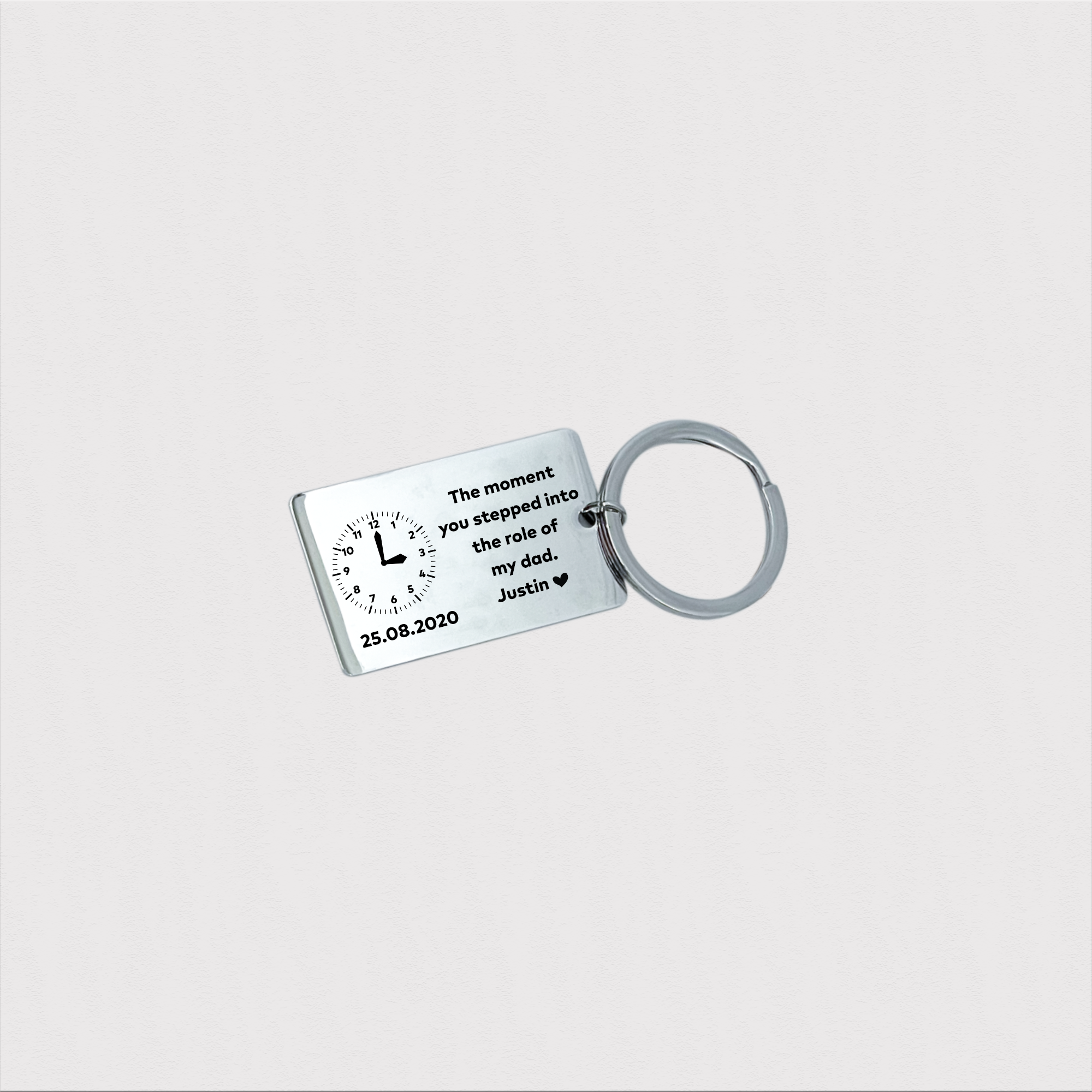 New Baby Status Keychain Gift for father KCK 22 B