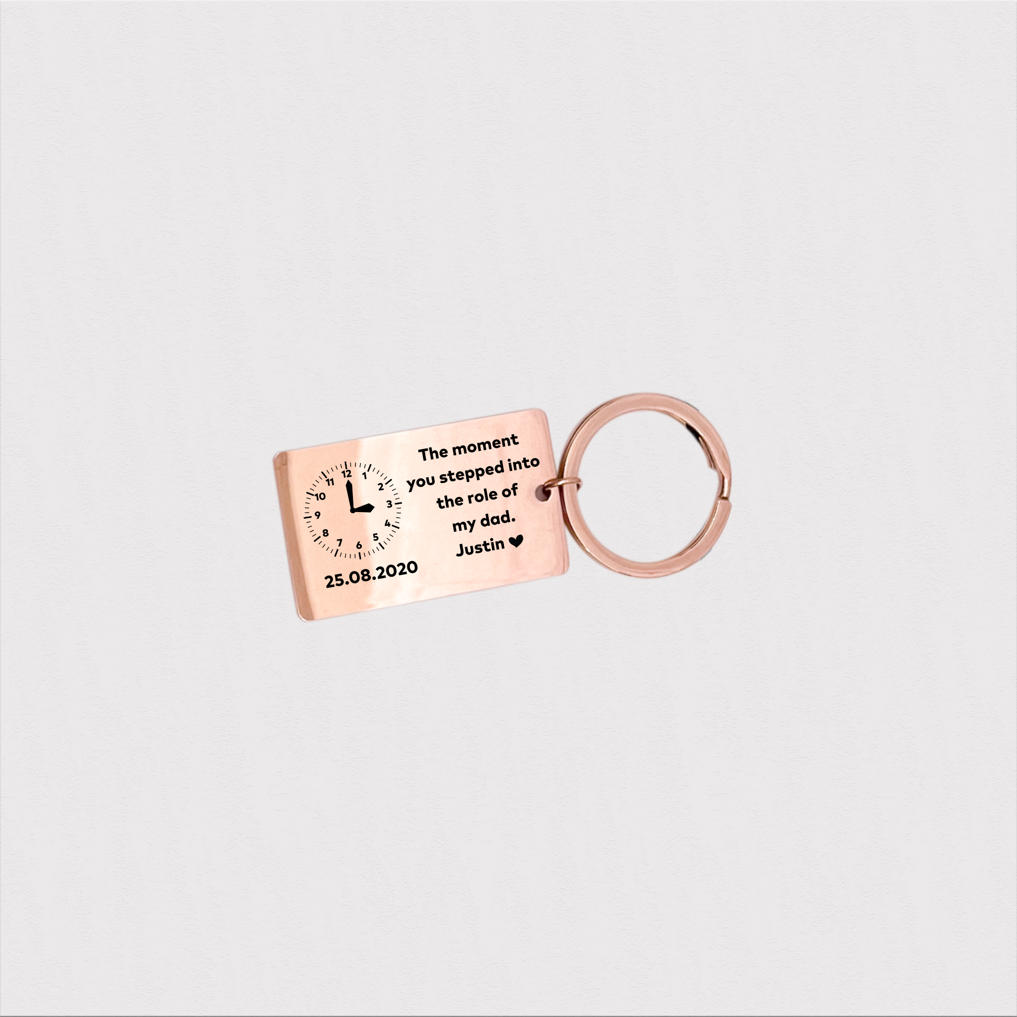 New Baby Status Keychain Gift for father KCK 22 B