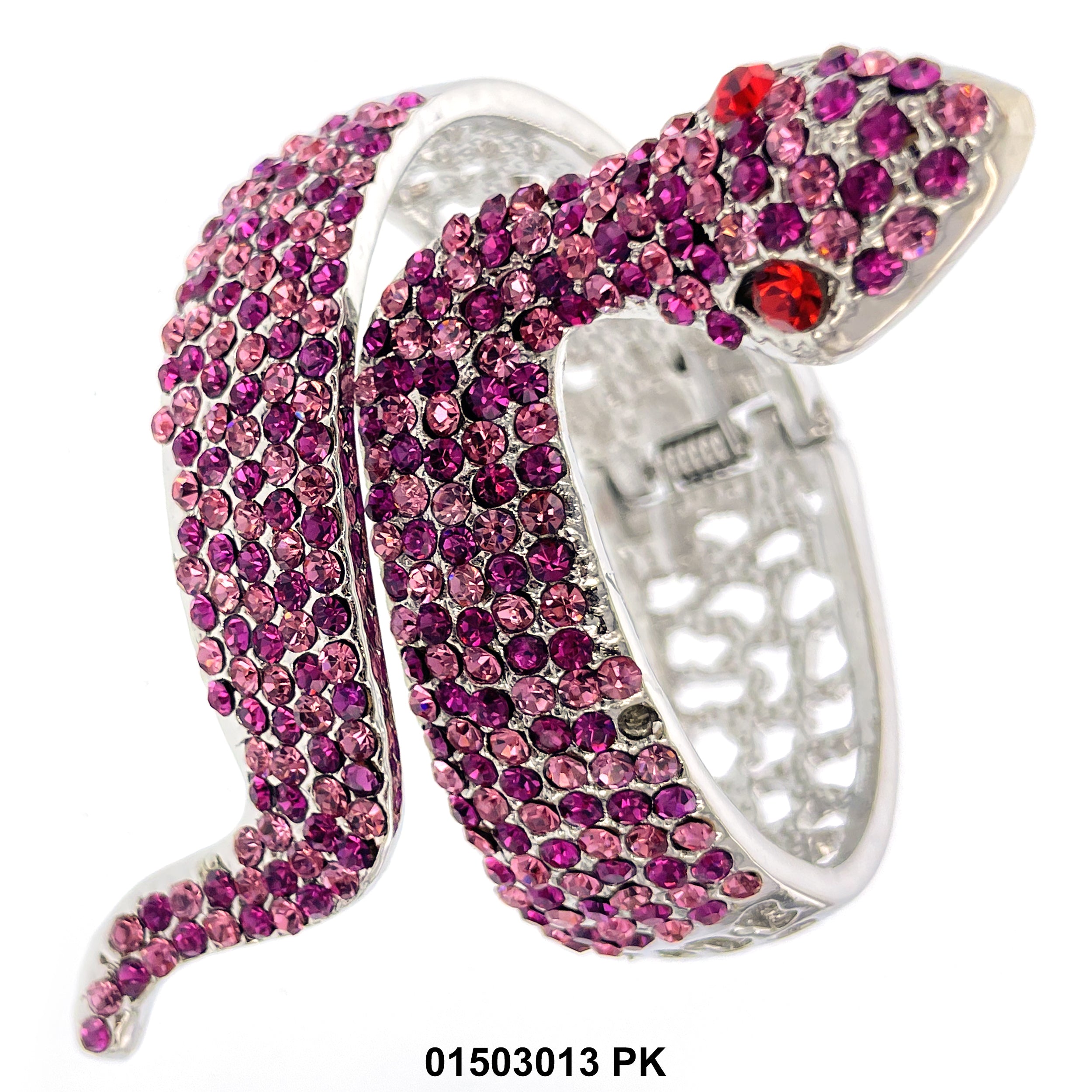 Snake Cuff Bangle Bracelet 01503013 PK