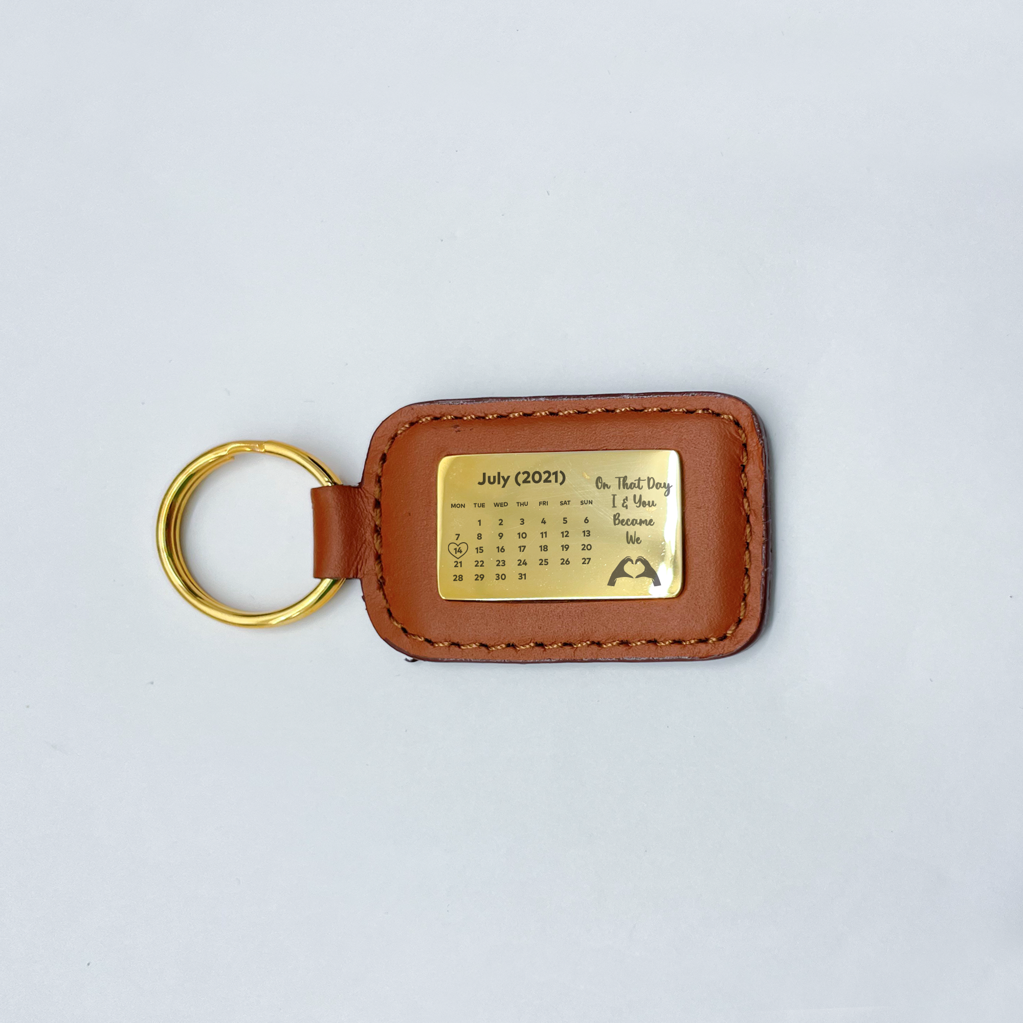 P U Leather Keychain BR 401