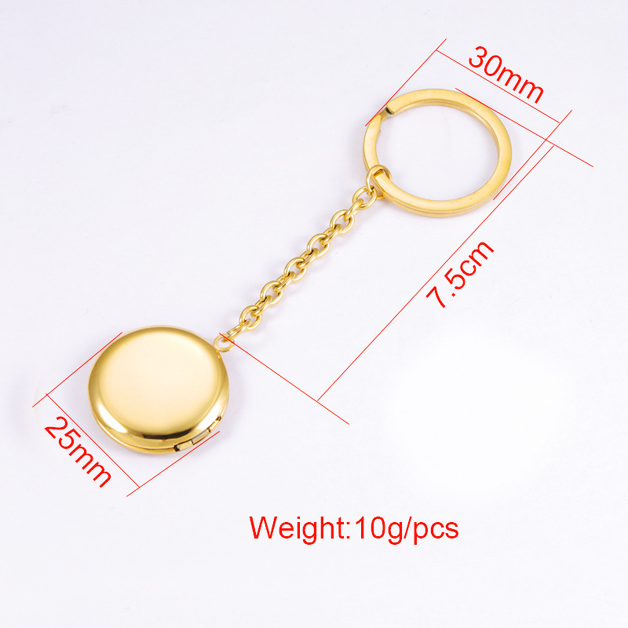 Round Shape Locket Keychain KCK 27