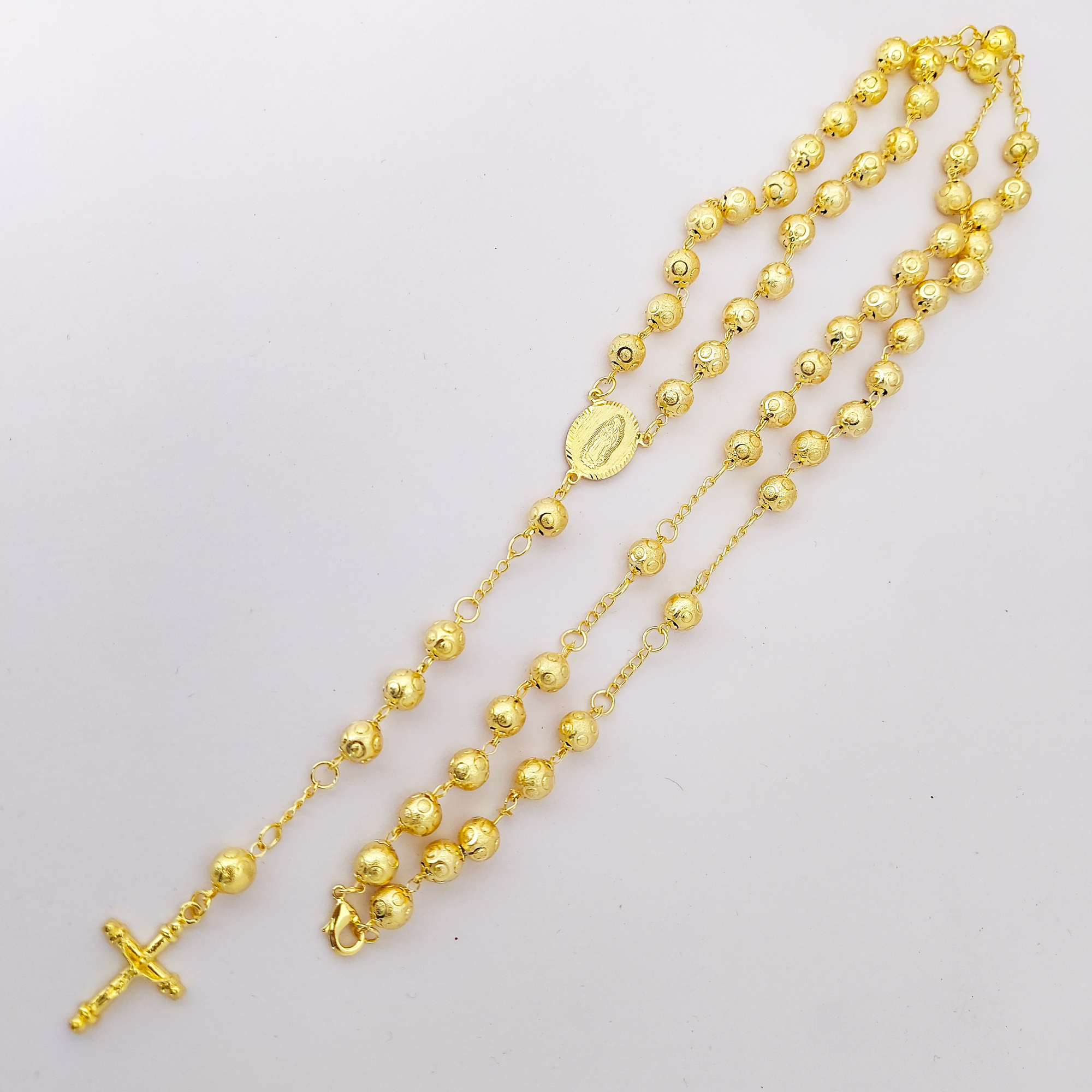 8 MM Rosary Guadalupe R 8001-1