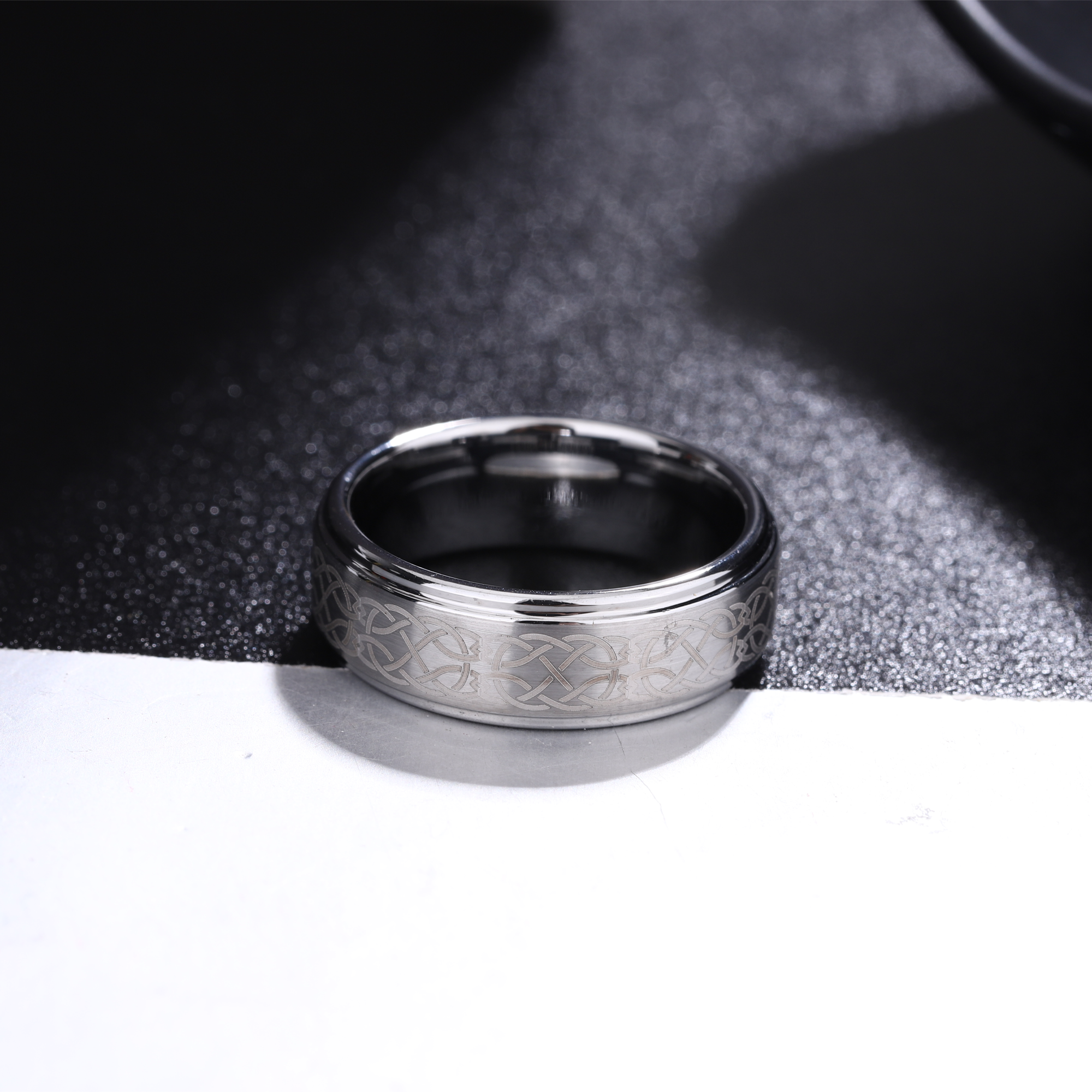 Silver Promise Tungsten Ring KCLR 14