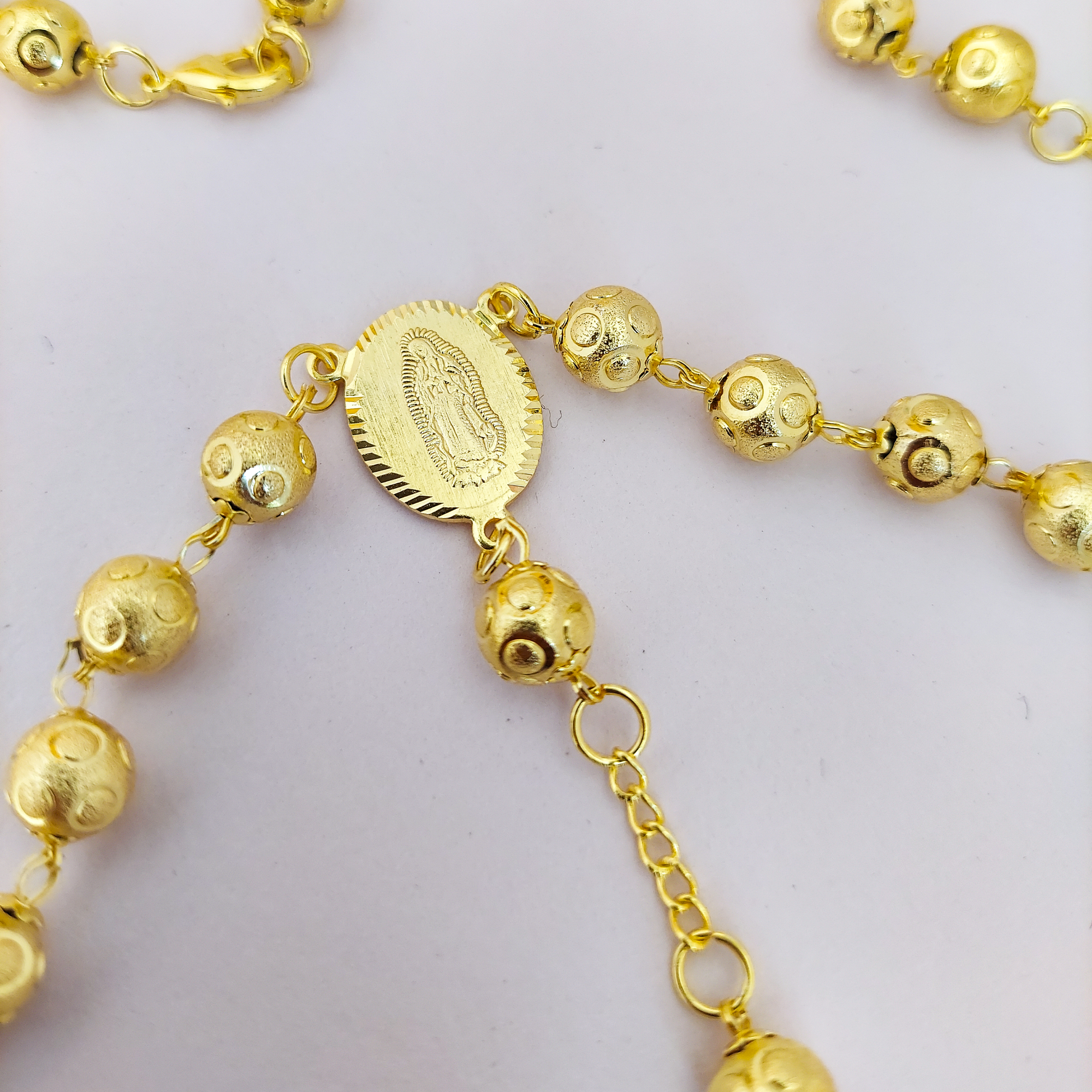 8 MM Rosary Guadalupe R 8001-1