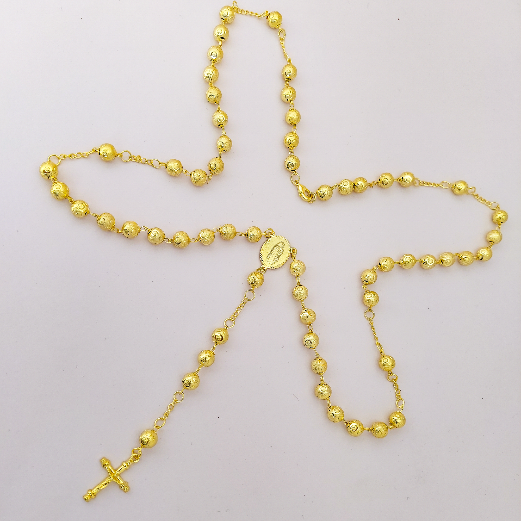 8 MM Rosary Guadalupe R 8001-1