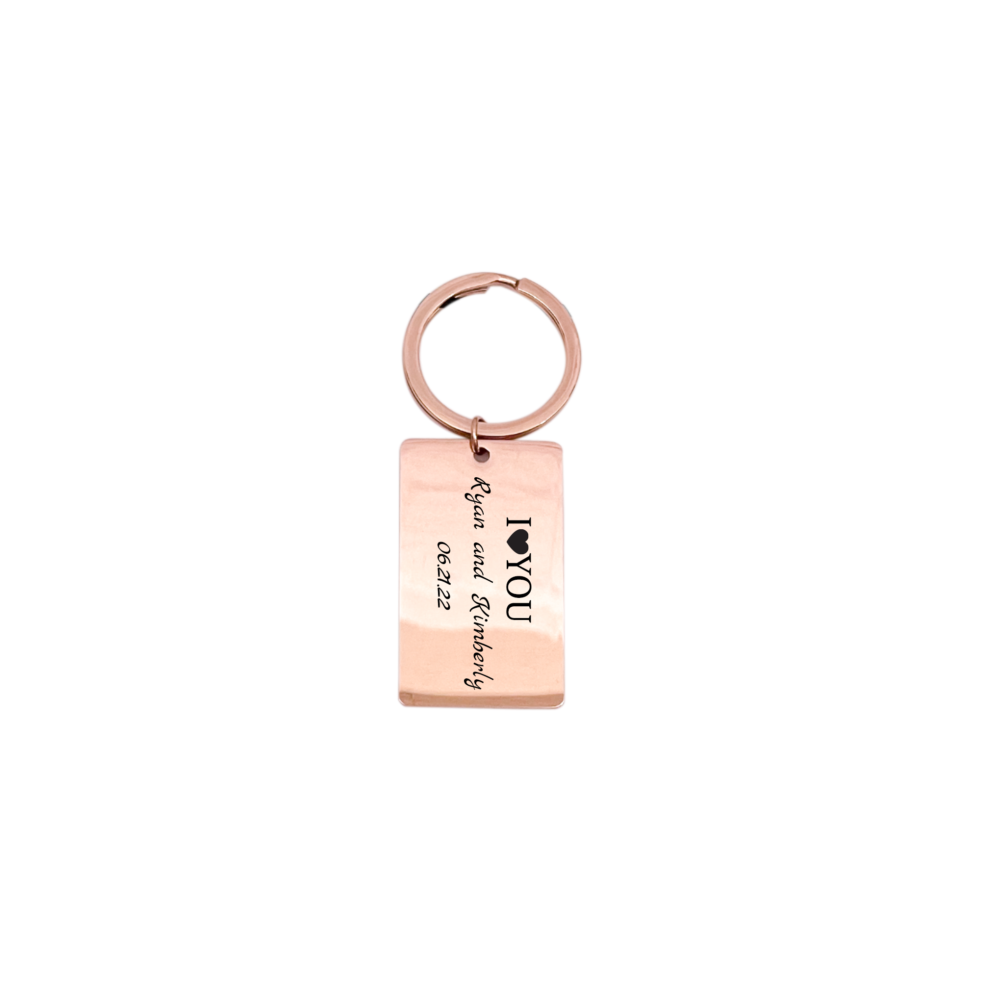 Engraved Rectangle Keychain KCK 22