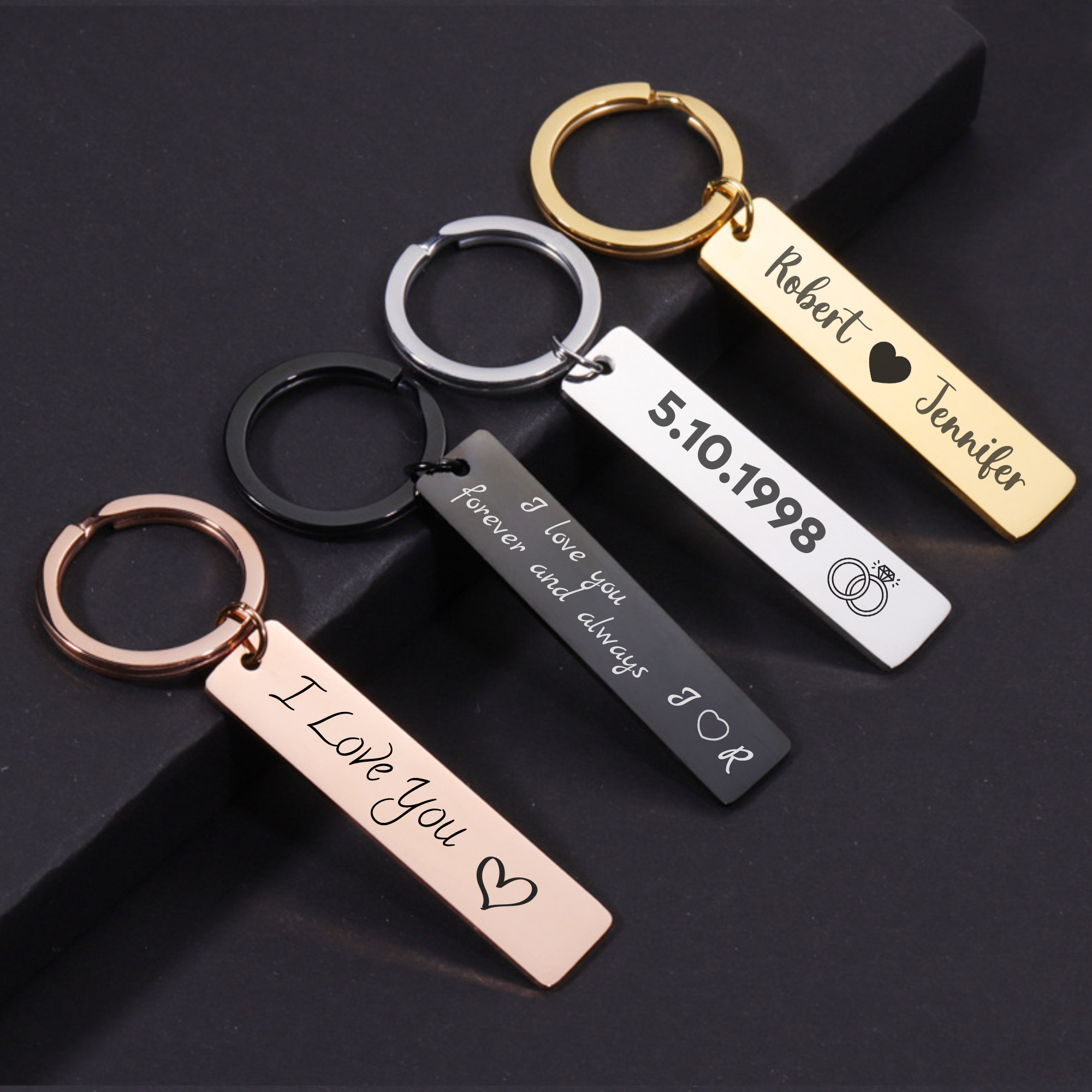 Engravable QR Code Scan Keychain KCK 1 C