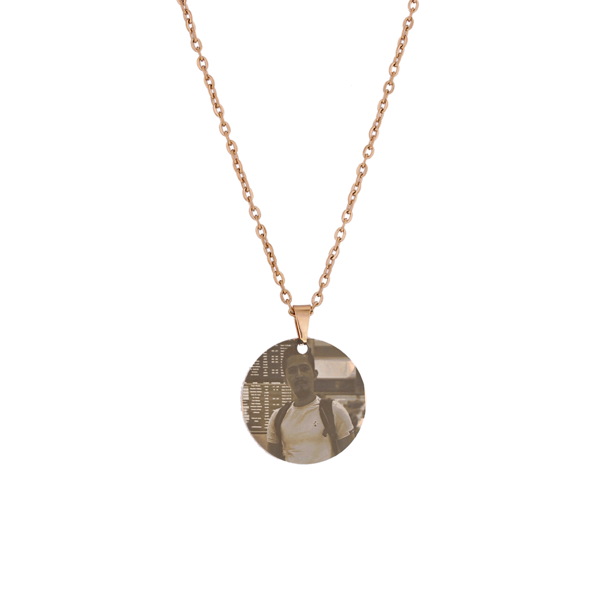 Personalized Disc Name Necklace KCL 27