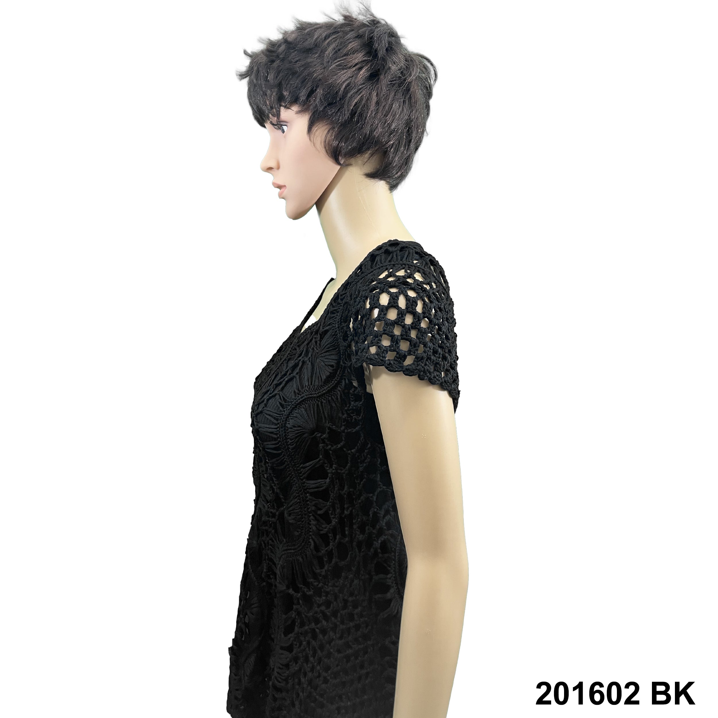 Crochet Coverup 201602 BK