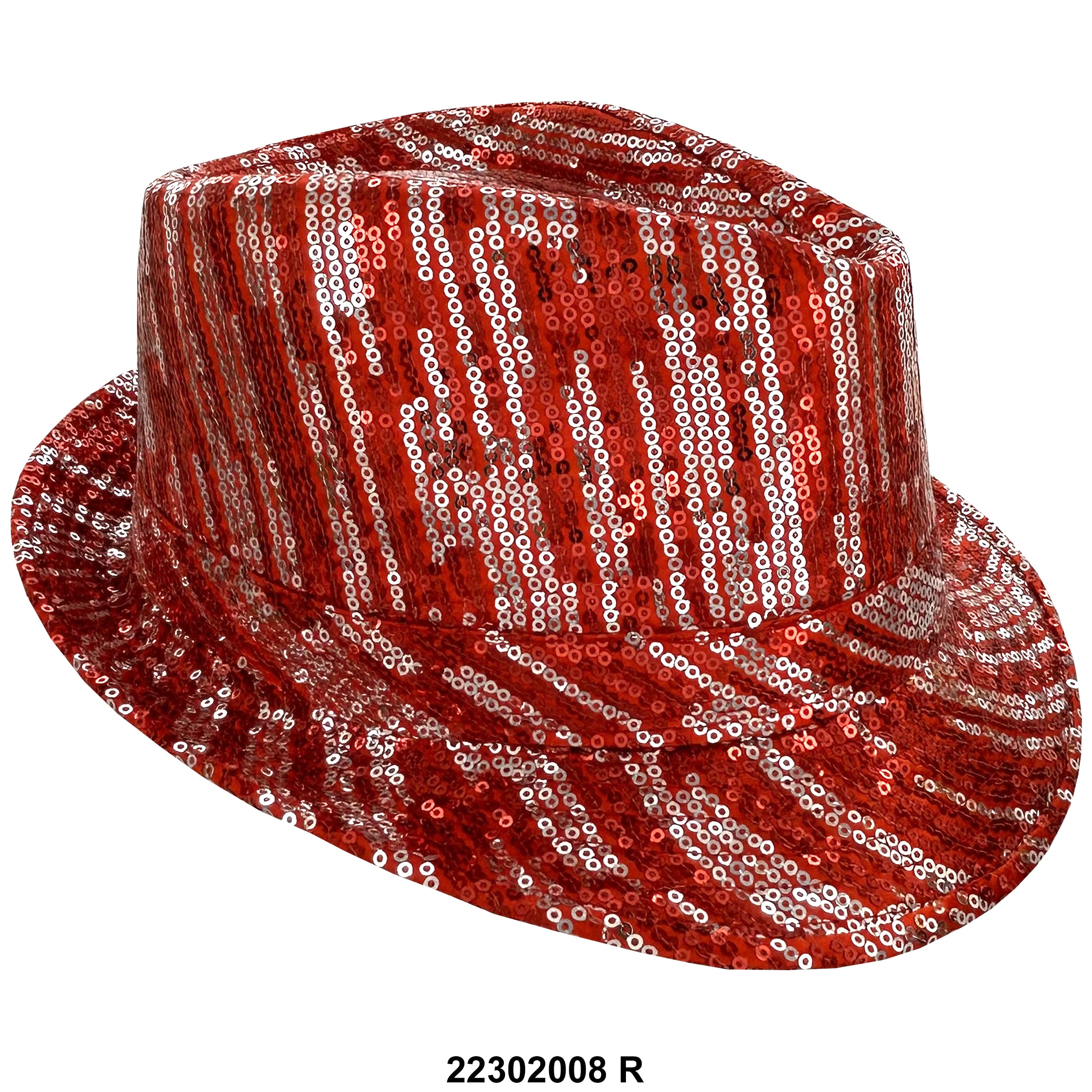 Sequined Fedora Hat 22302008 R