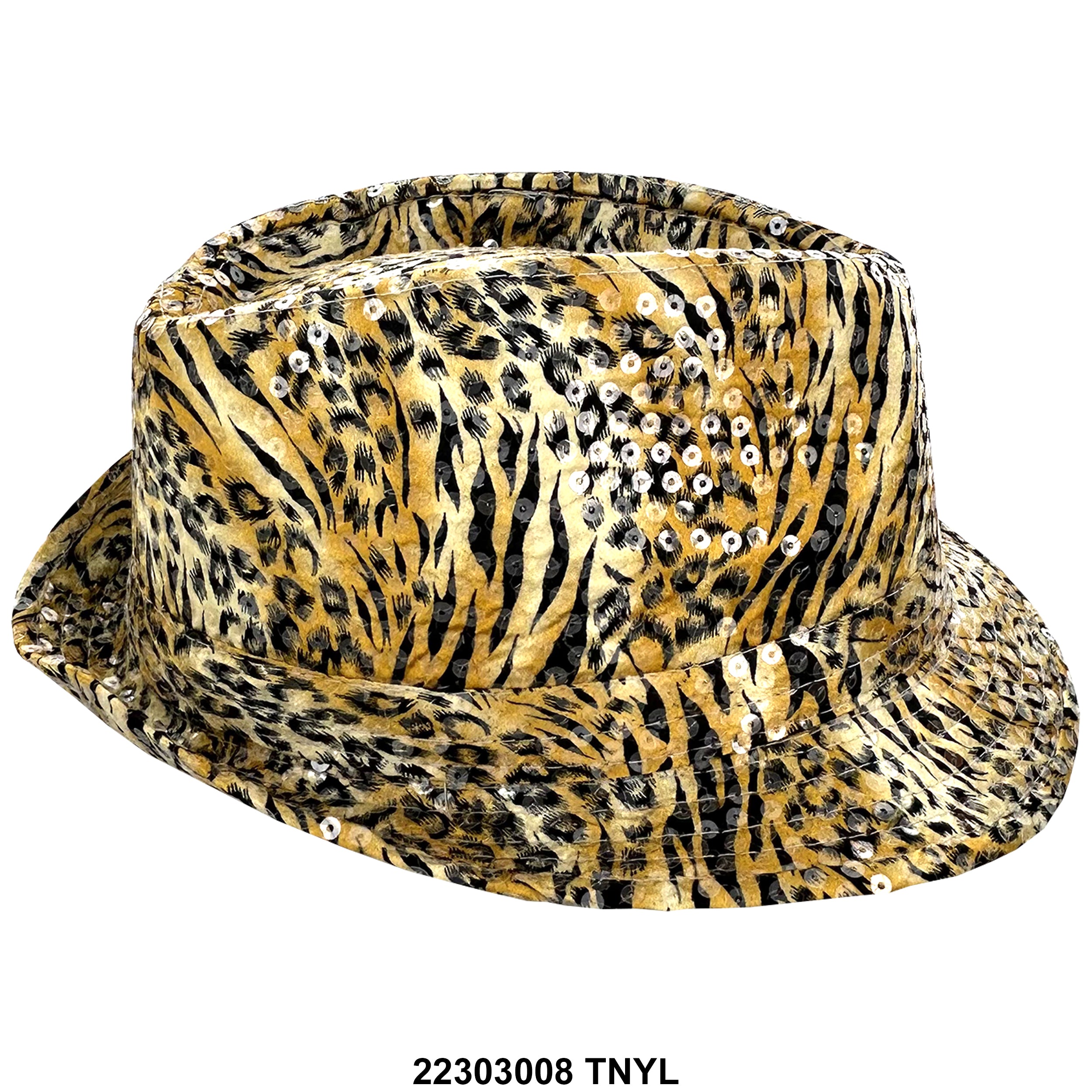 Sequined Fedora Hat 22303008 TNYL