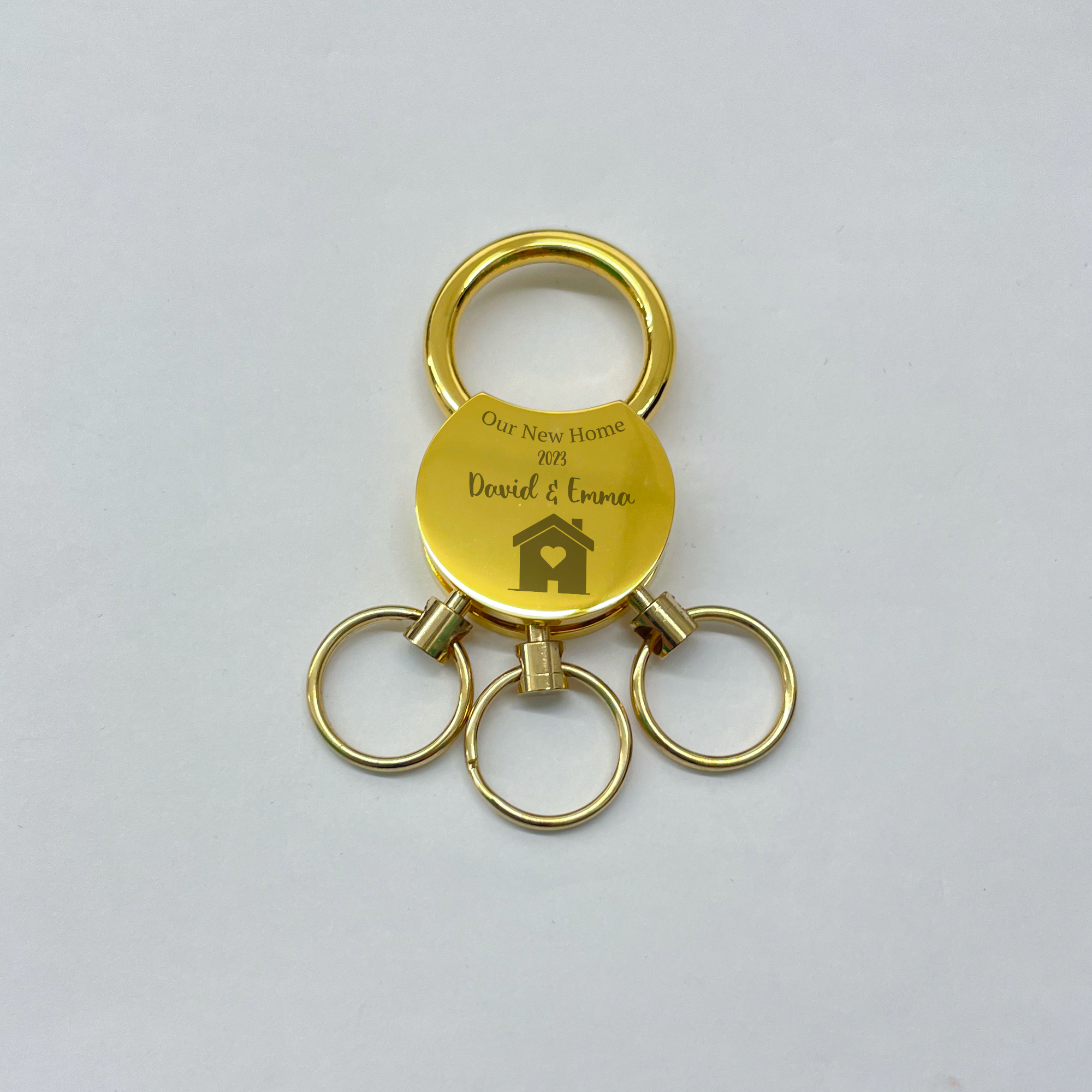 Pull Twist Rings Keychain CH 0302