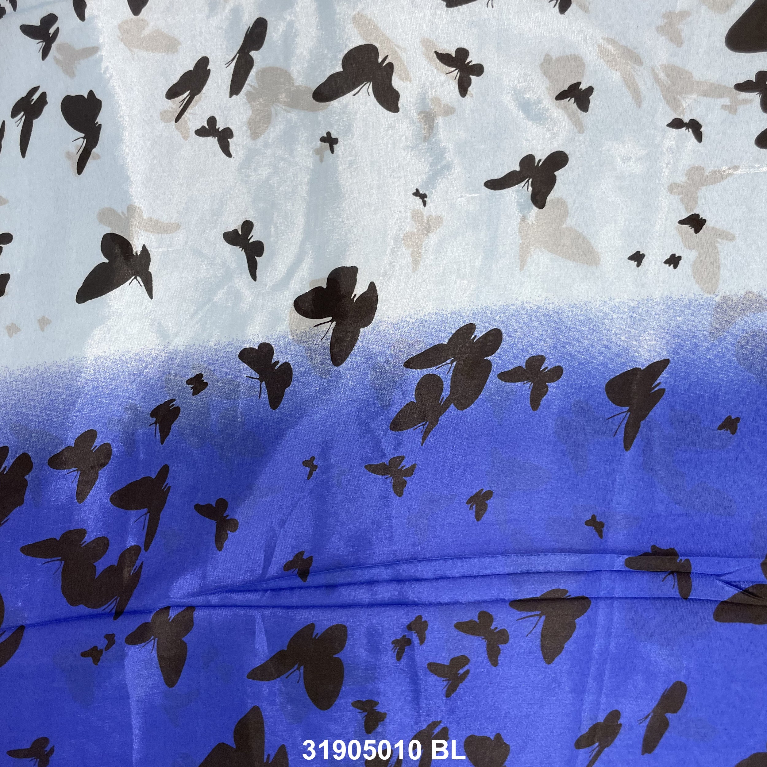 Butterfly Print Summer Scarf 30905010 BL