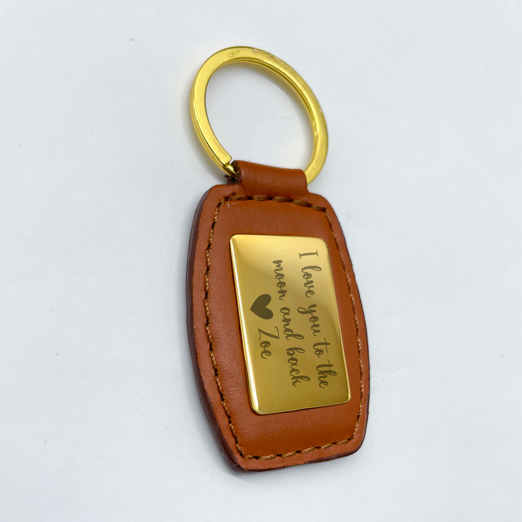 P U Leather Keychain BR 400
