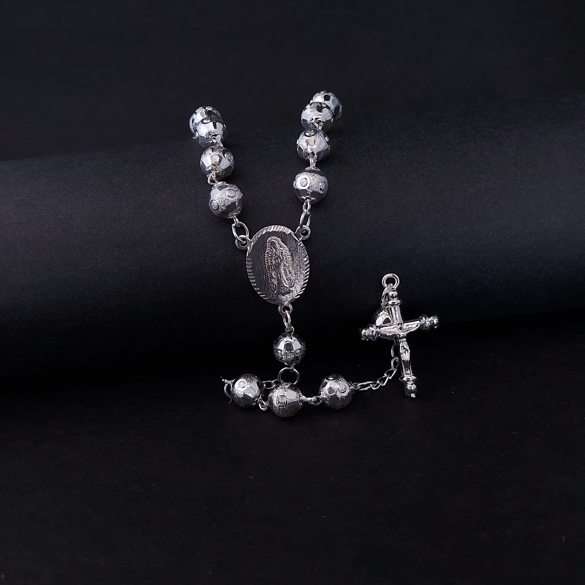 8 MM Rosary Guadalupe R 8001-2