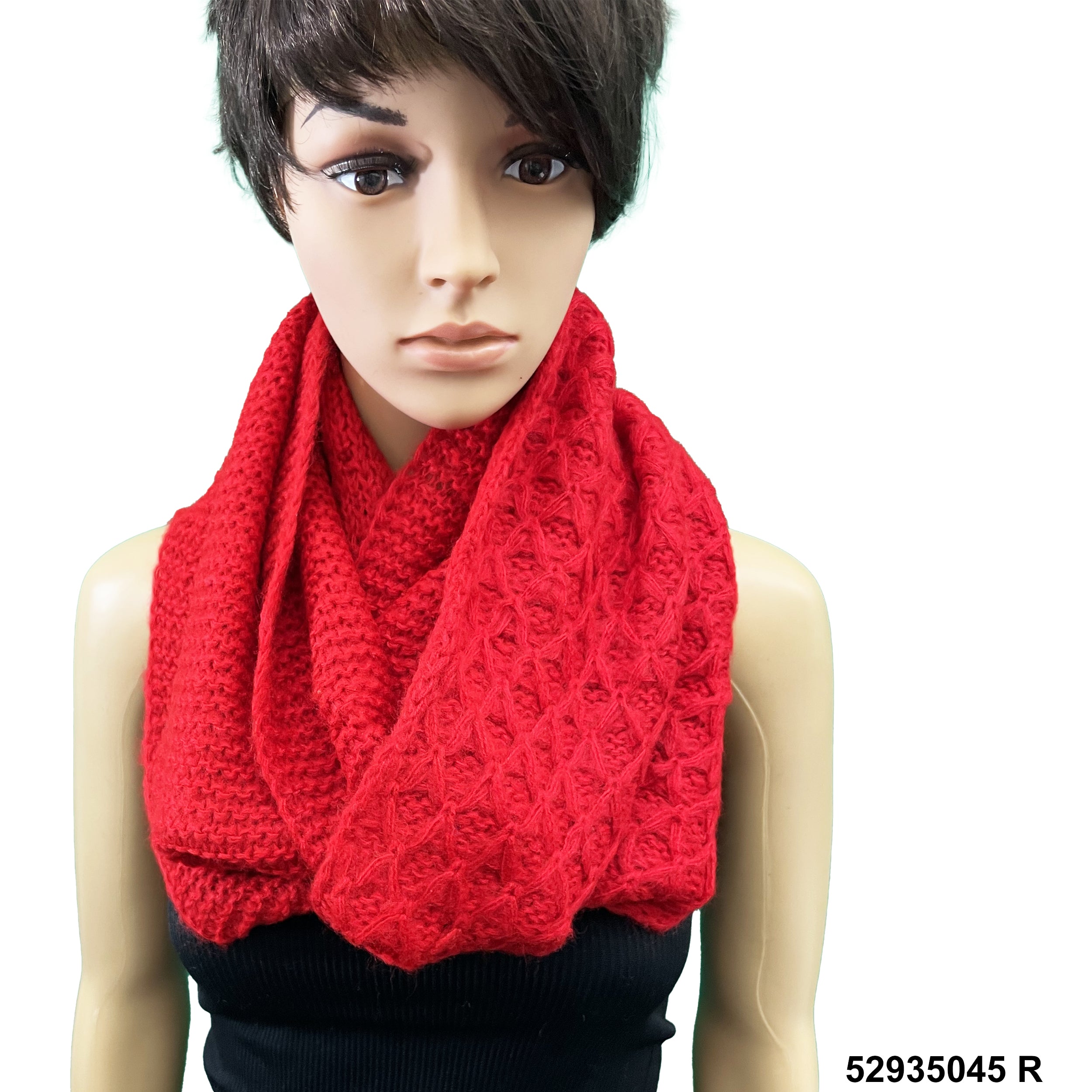 Knitted Infinity Scarf 52935045 R