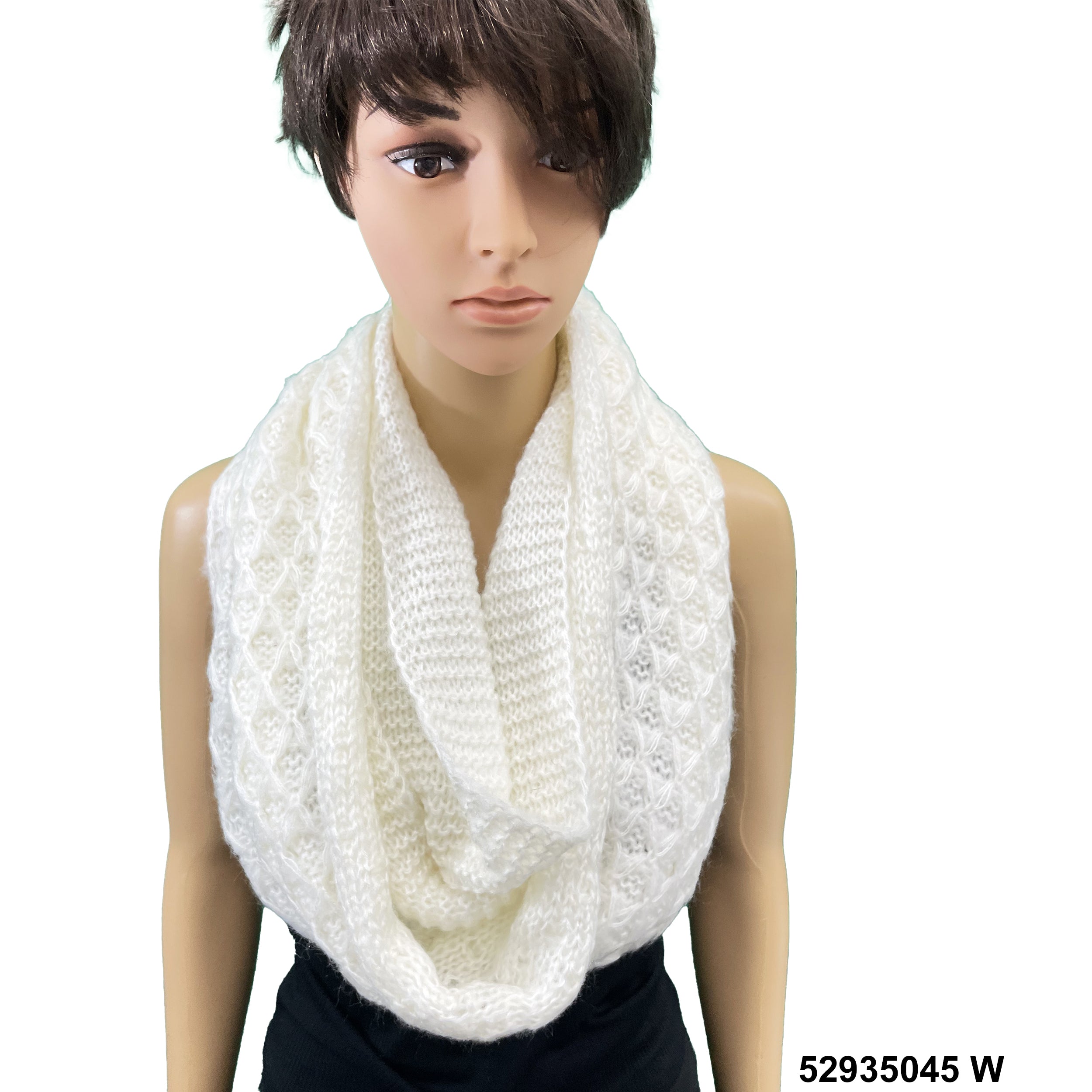 Knitted Infinity Scarf 52935045 W