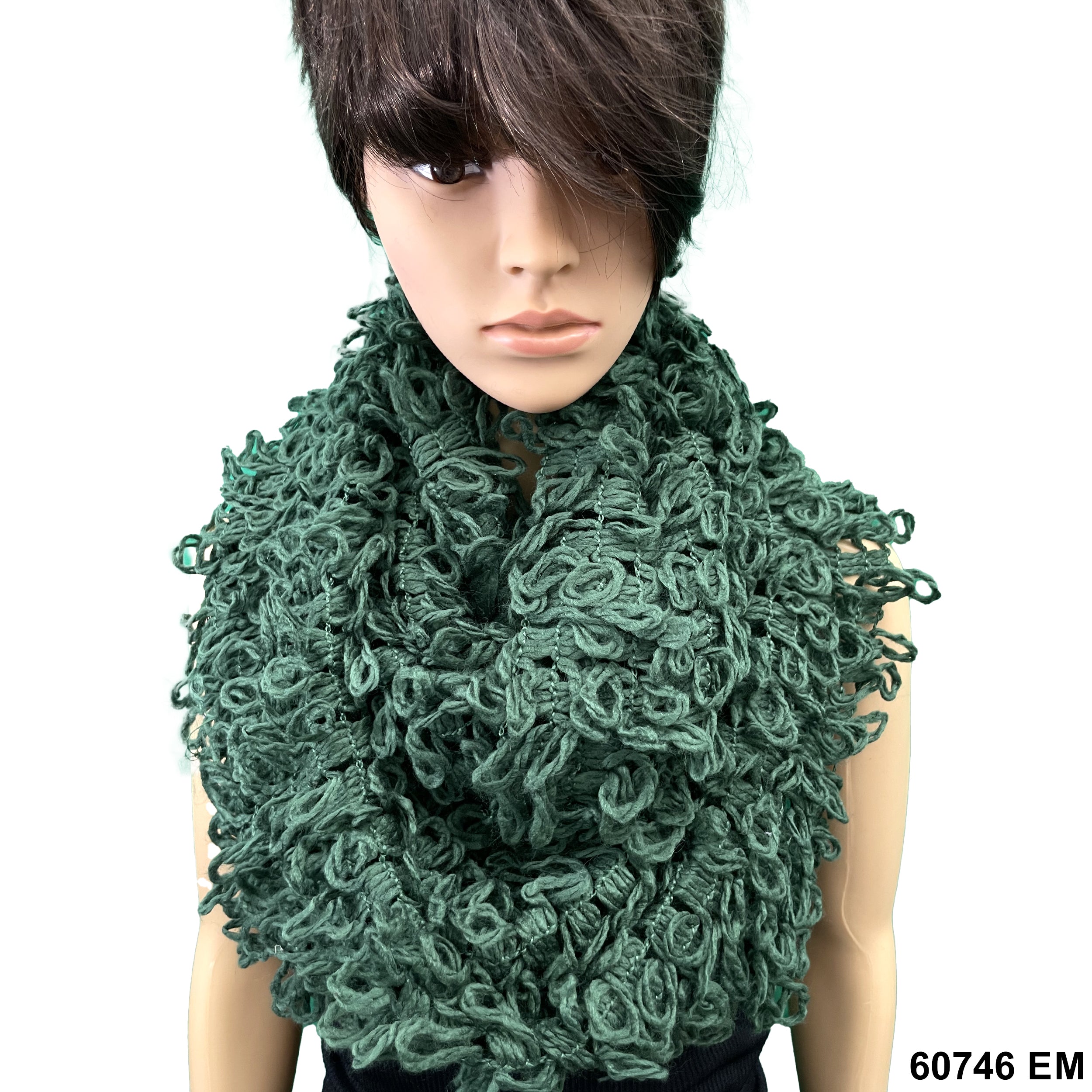 Infinity Fringed Loop Scarfs 60746 EM