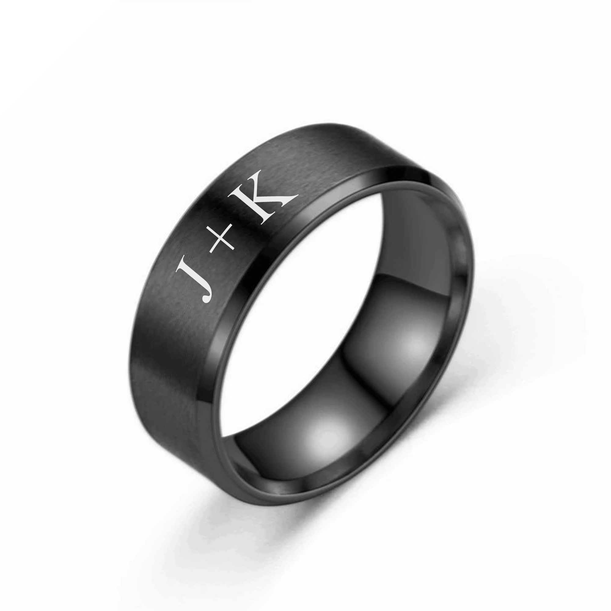 Engravable Band  Rings For Women 6 MM KCLR 2