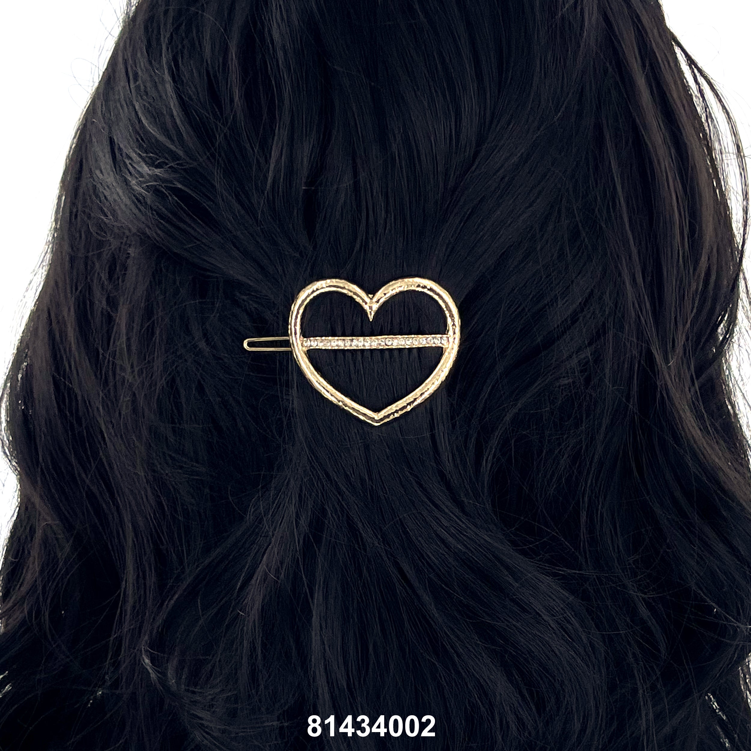 HAIR CLIP (CHIC MINIMALIST) 81434002 (HEART)