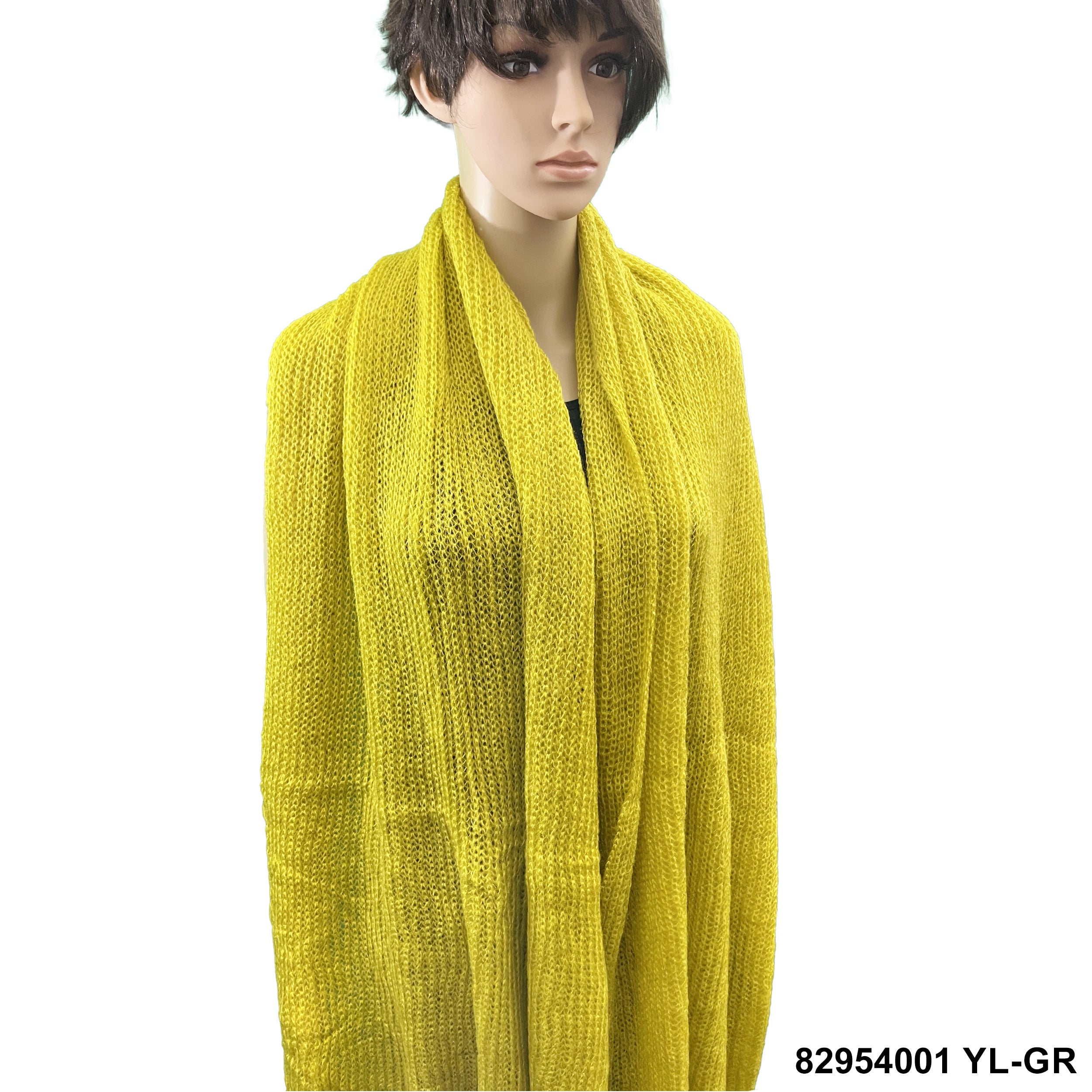 Warm Knitted Shawls 82954001 YL-GR