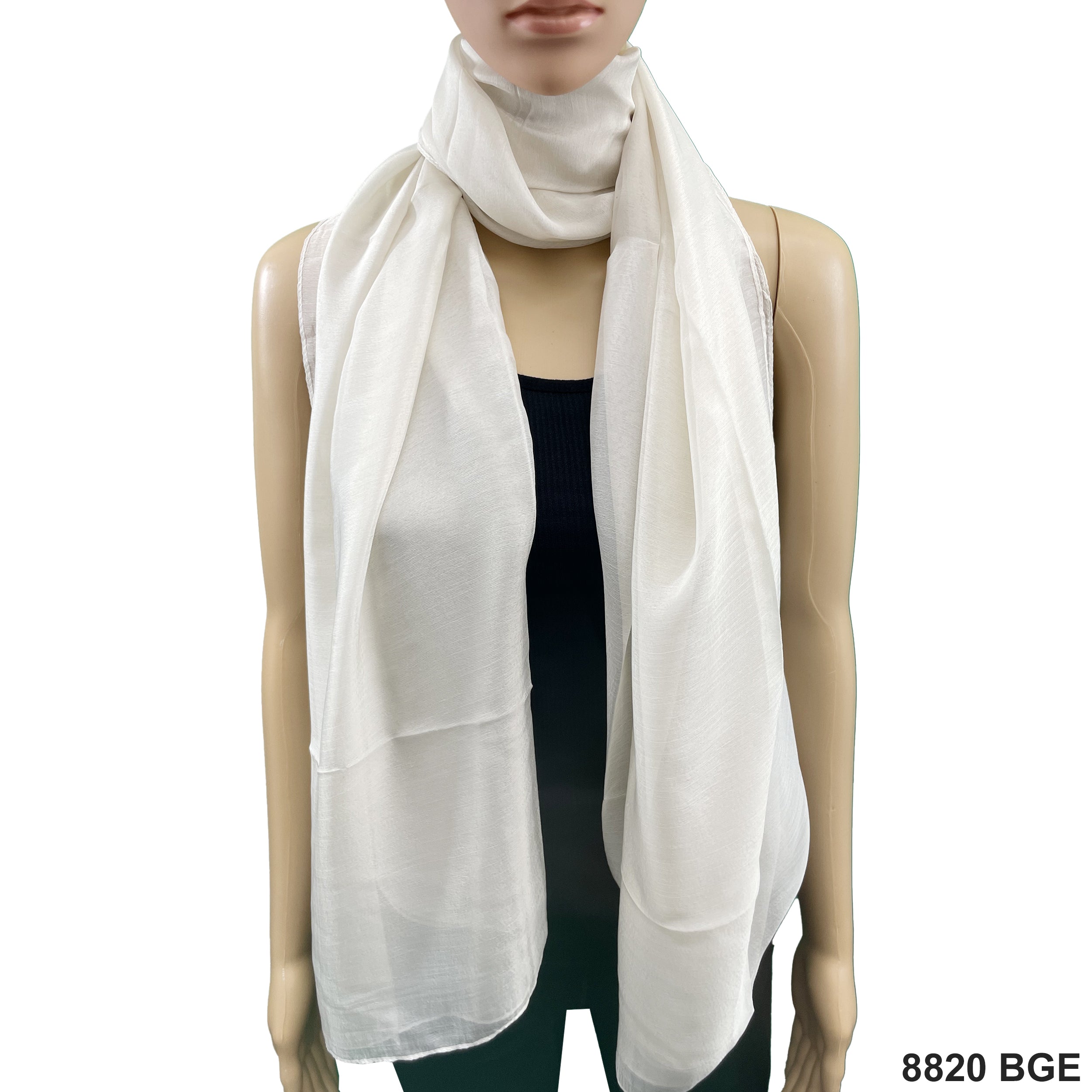 Plain Scarf 8820 BGE