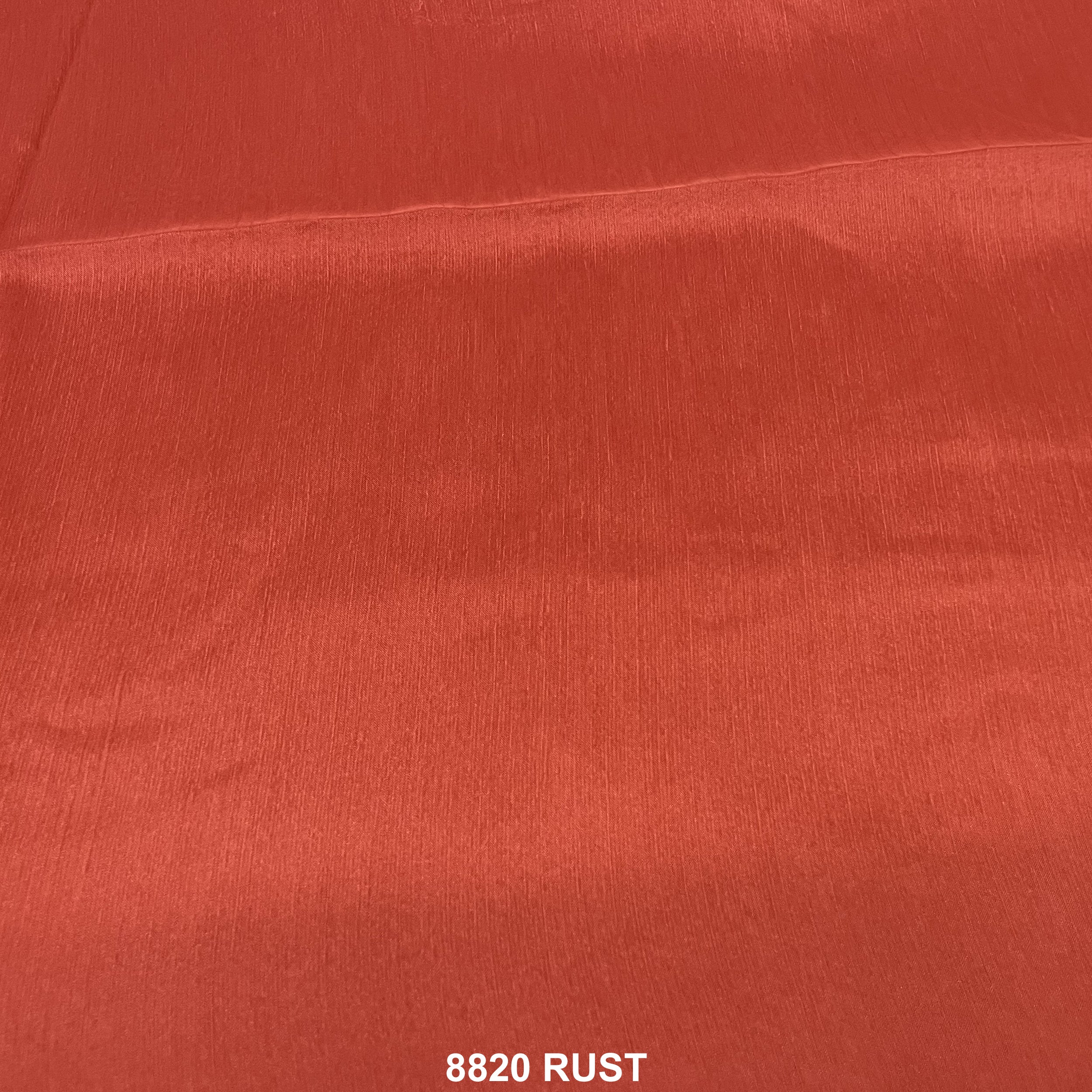 Plain Scarf 8820 RUST