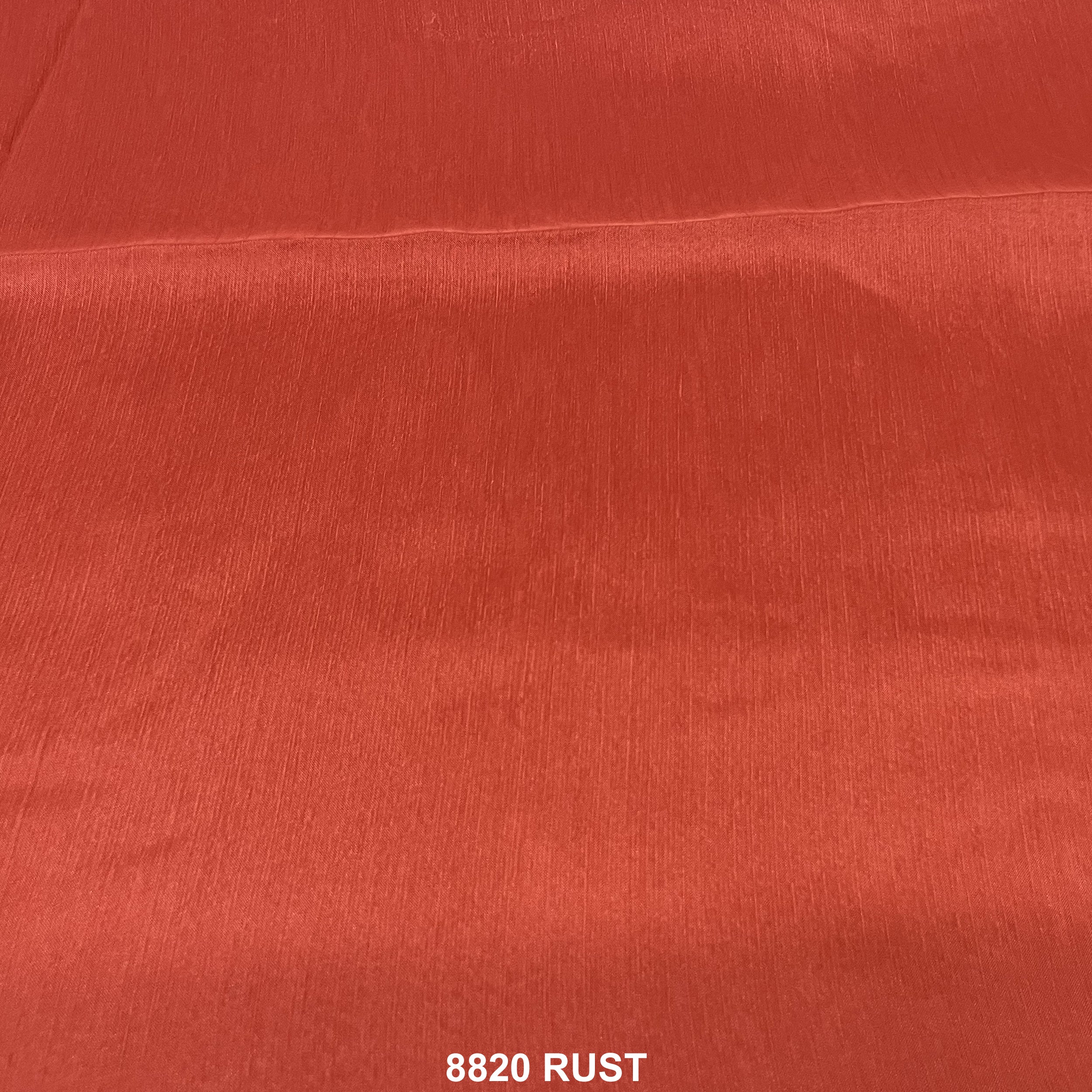 Plain Scarf 8820 RUST