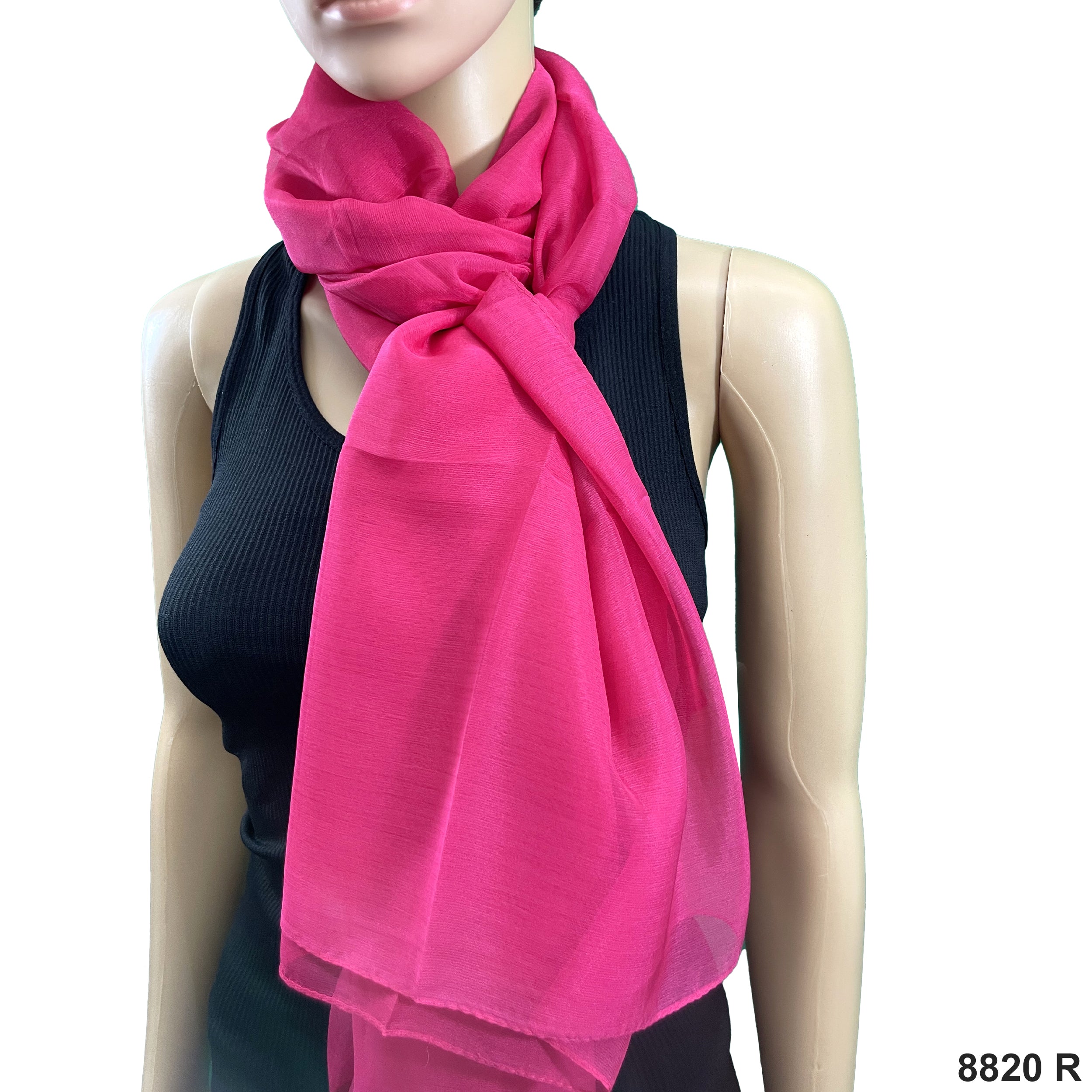 Plain Scarf 8820 R