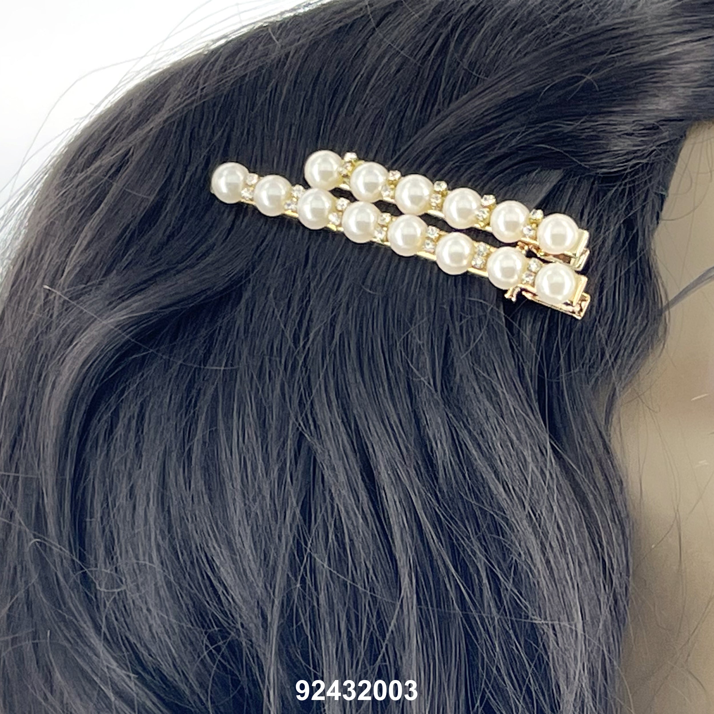 HAIR CLIPS (PEARL CLIPS) 92432003 (PEARL+STUD)