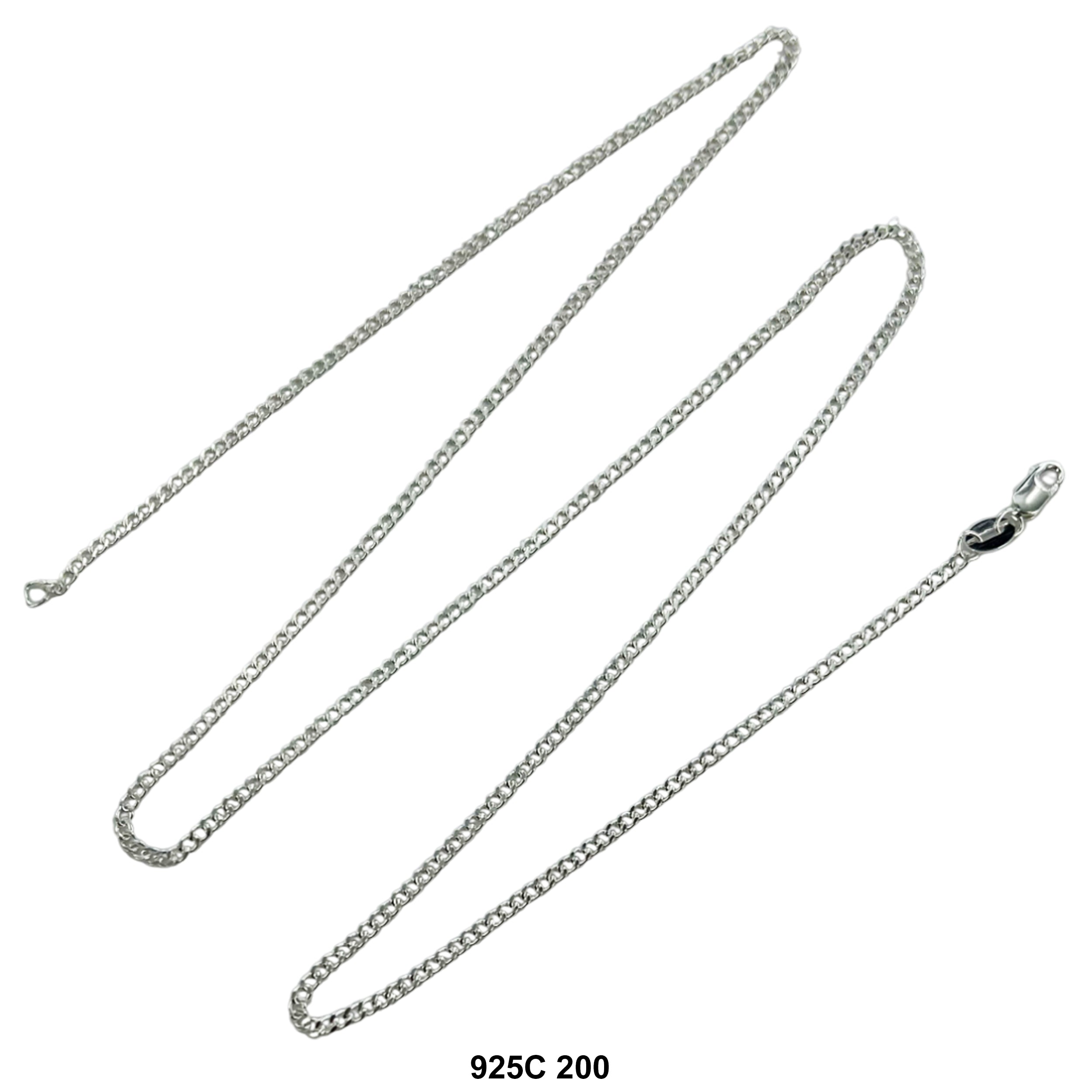 2 MM Cuban Chain 925C 200