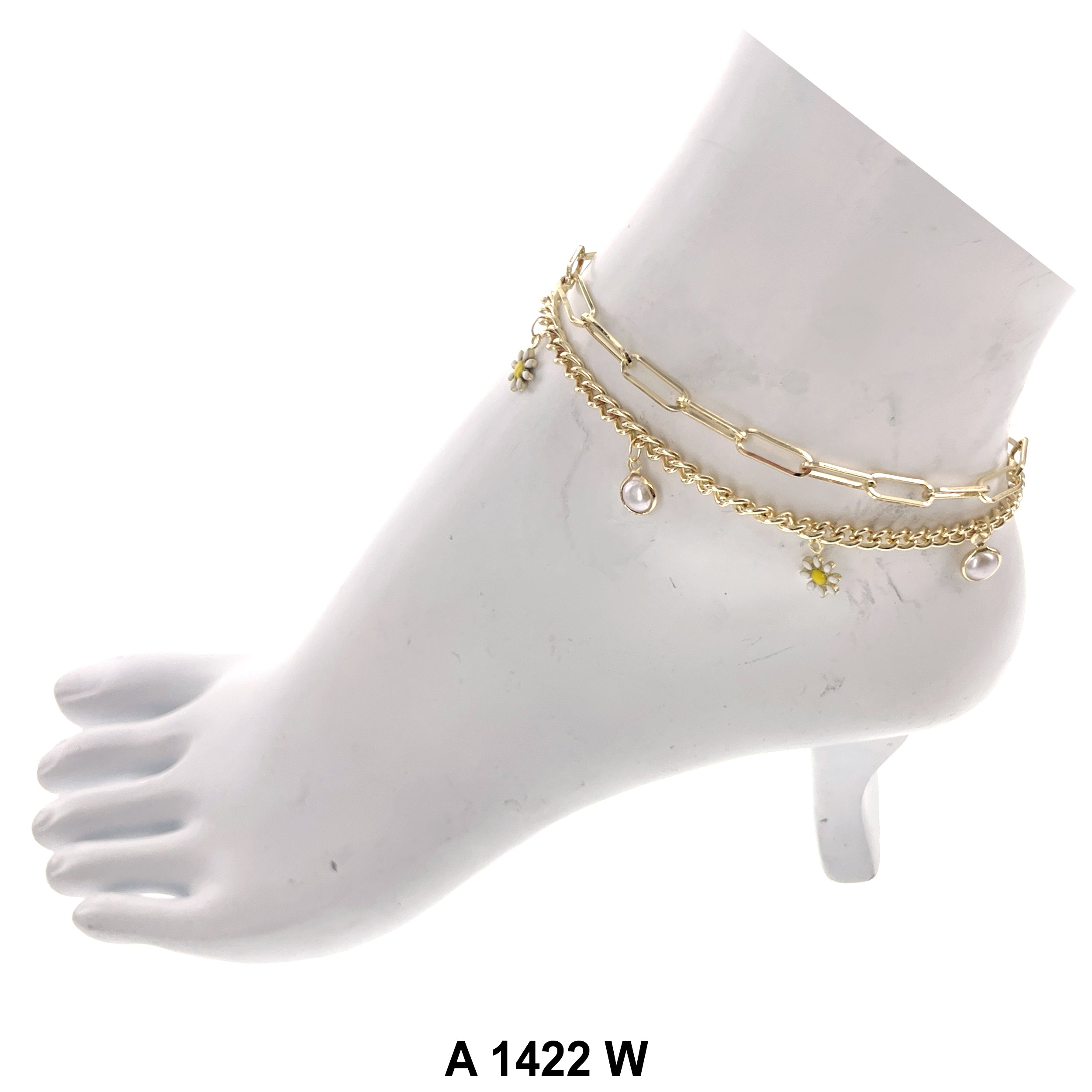 Fashion Anklets A 1422 W