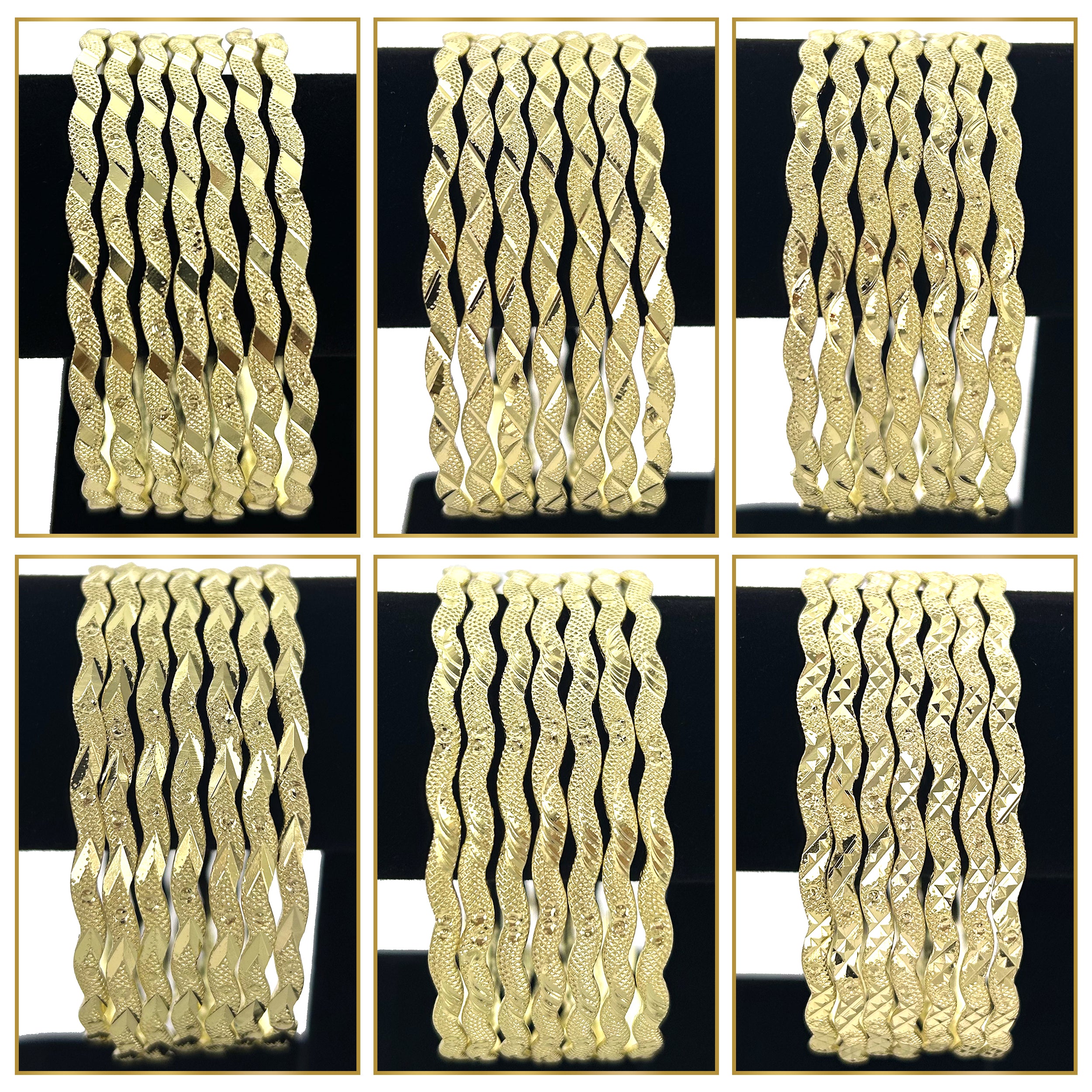 4 MM Curve 7 Day Bangles Seminario B 2008-1