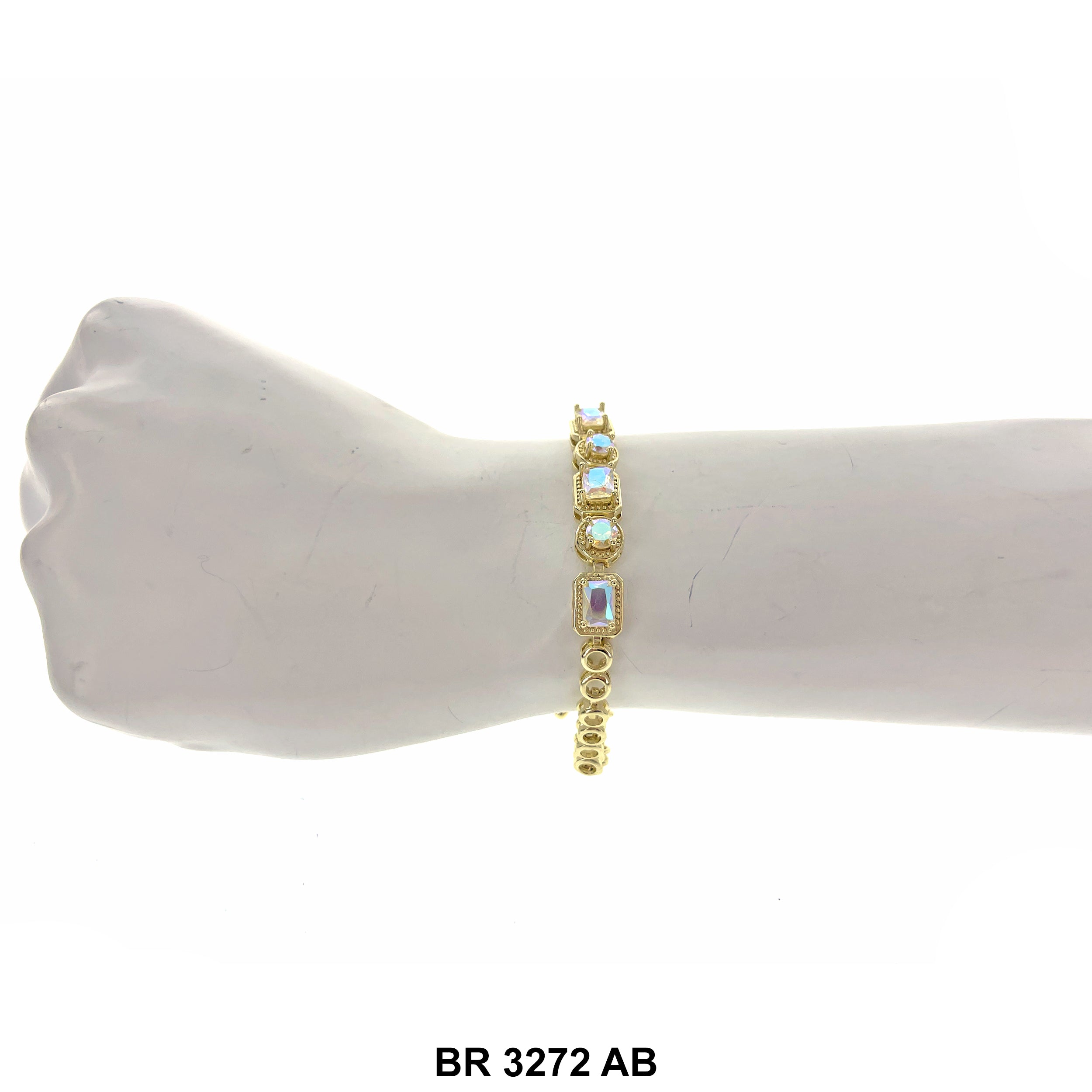 CZ Bracelet BR 3272 (G) AB