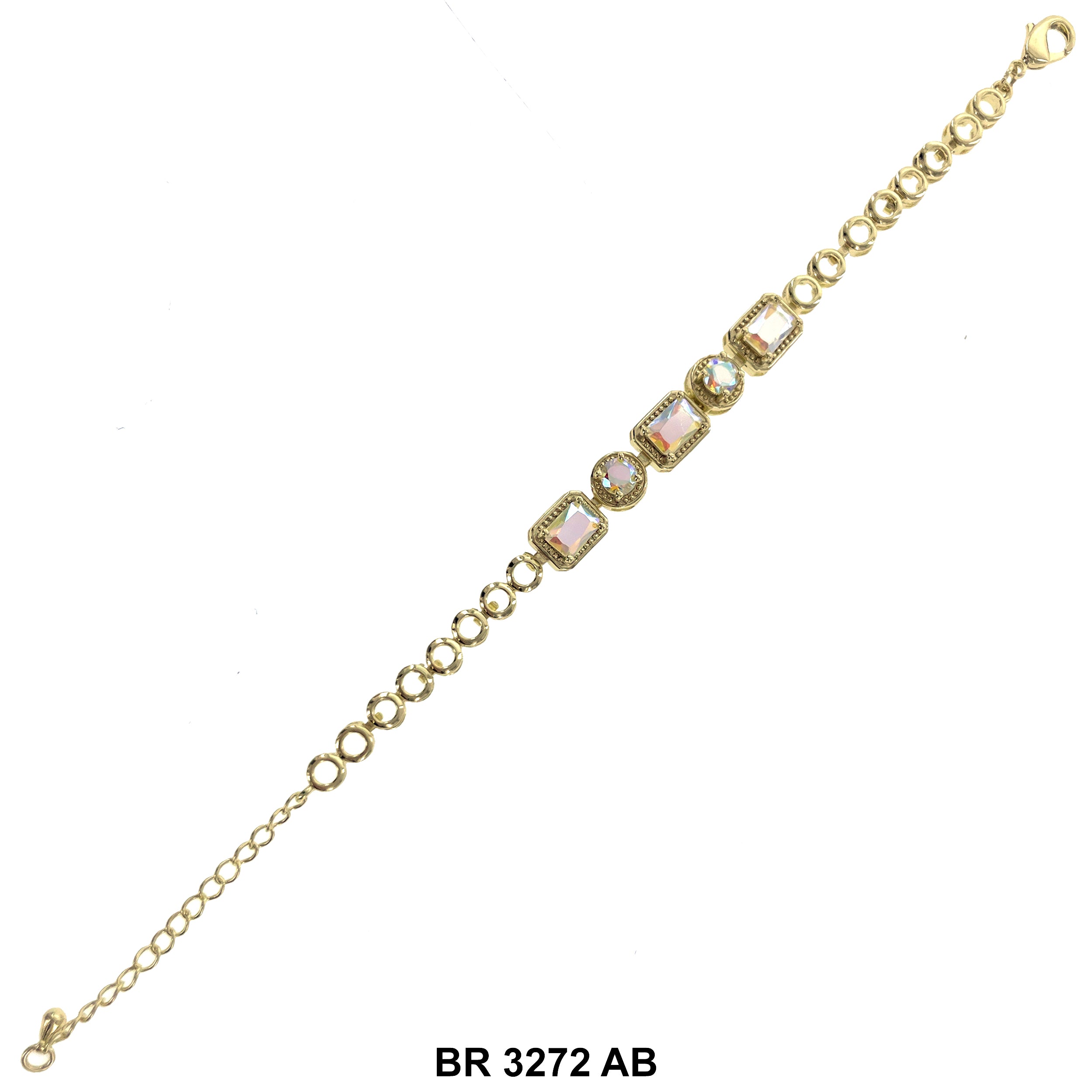 CZ Bracelet BR 3272 (G) AB