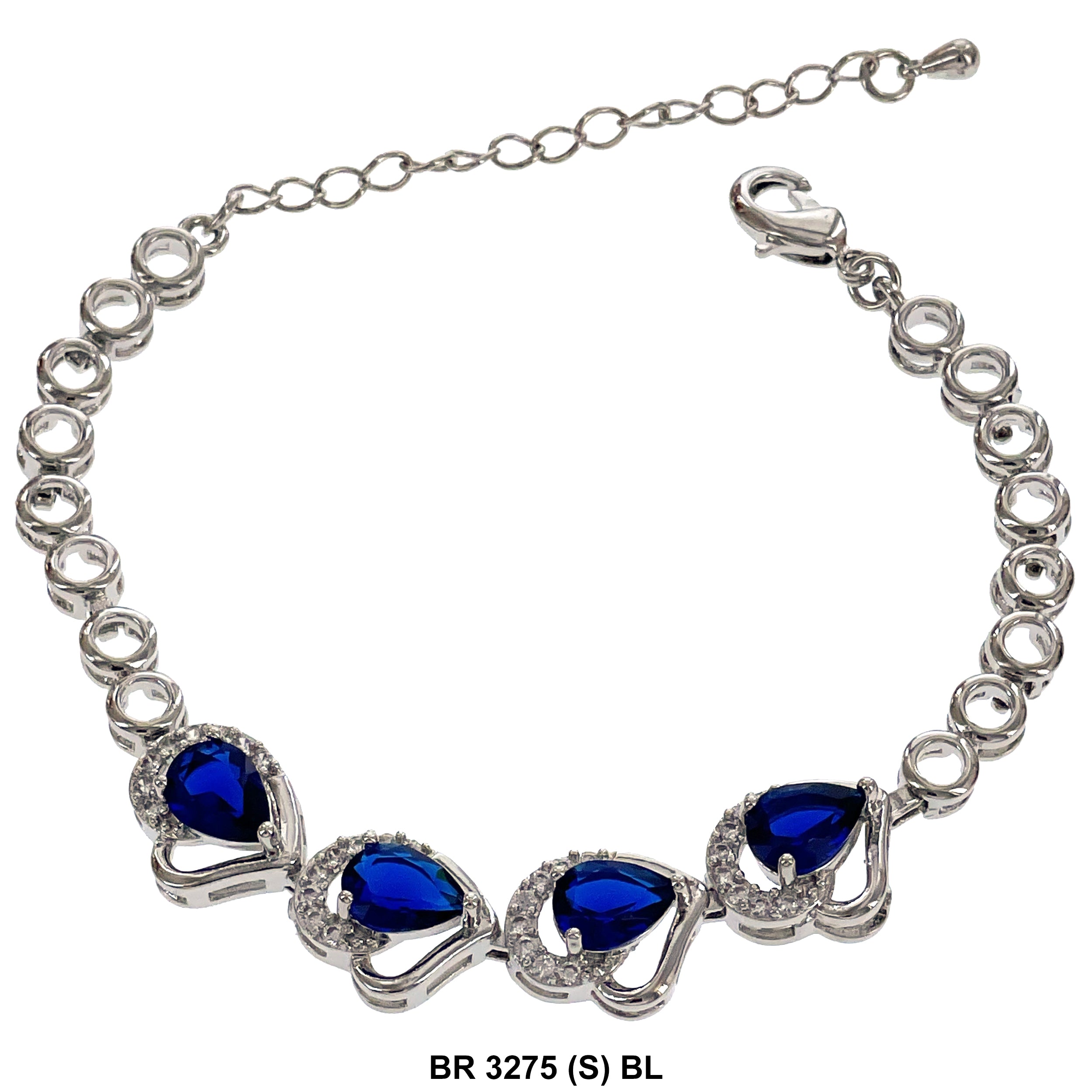 CZ Bracelet BR 3275 (S) BL