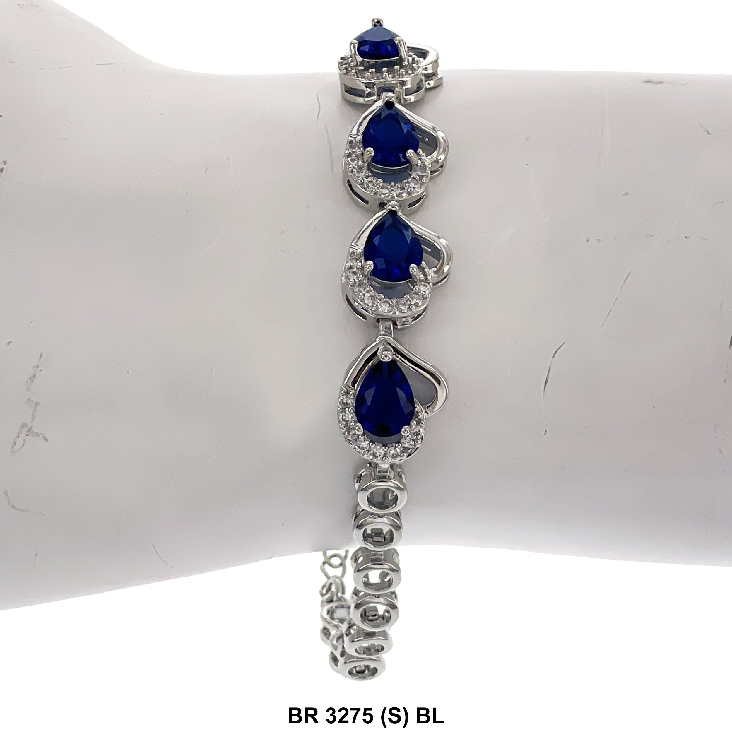 CZ Bracelet BR 3275 (S) BL