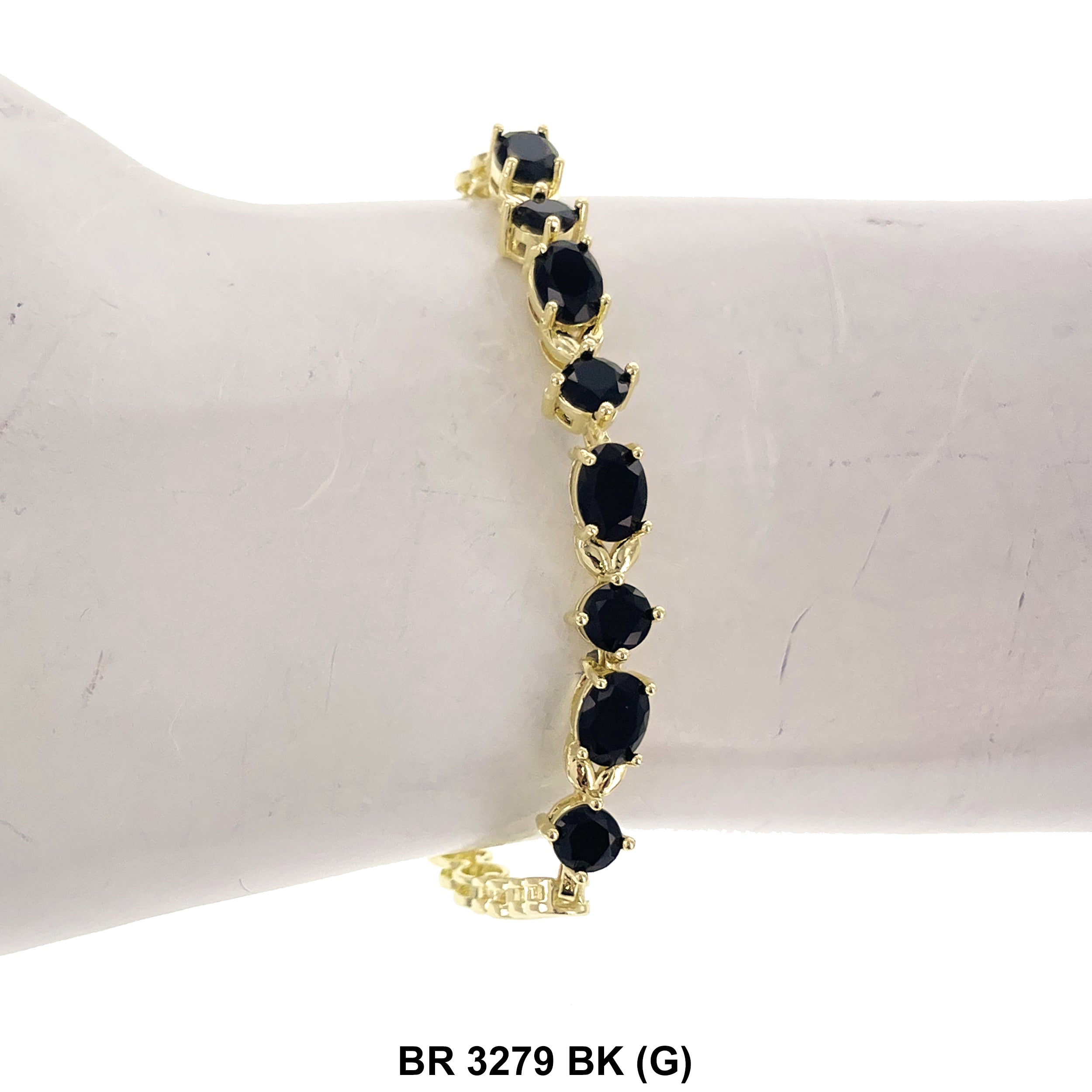CZ Bracelet BR 3279 (G) BK