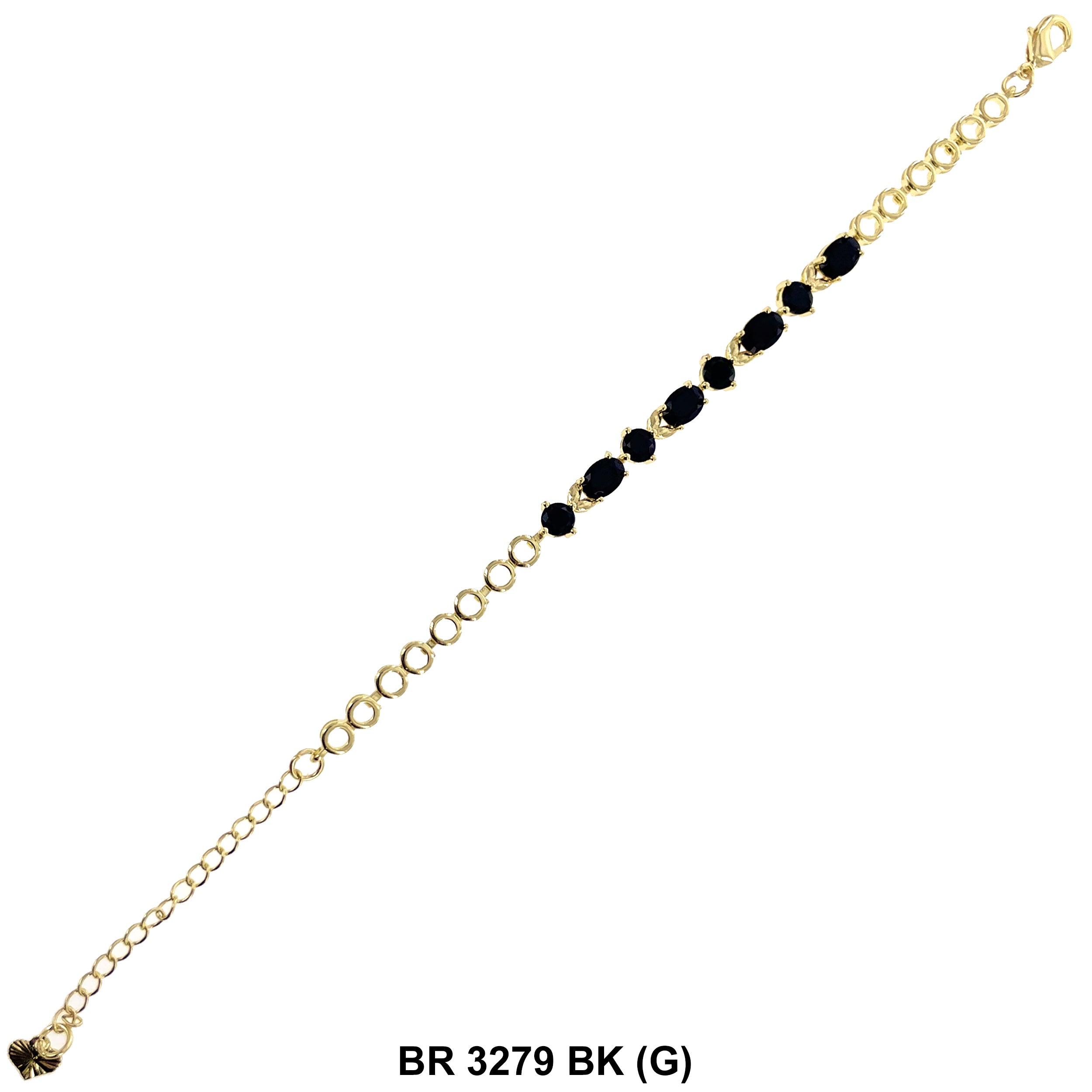 CZ Bracelet BR 3279 (G) BK