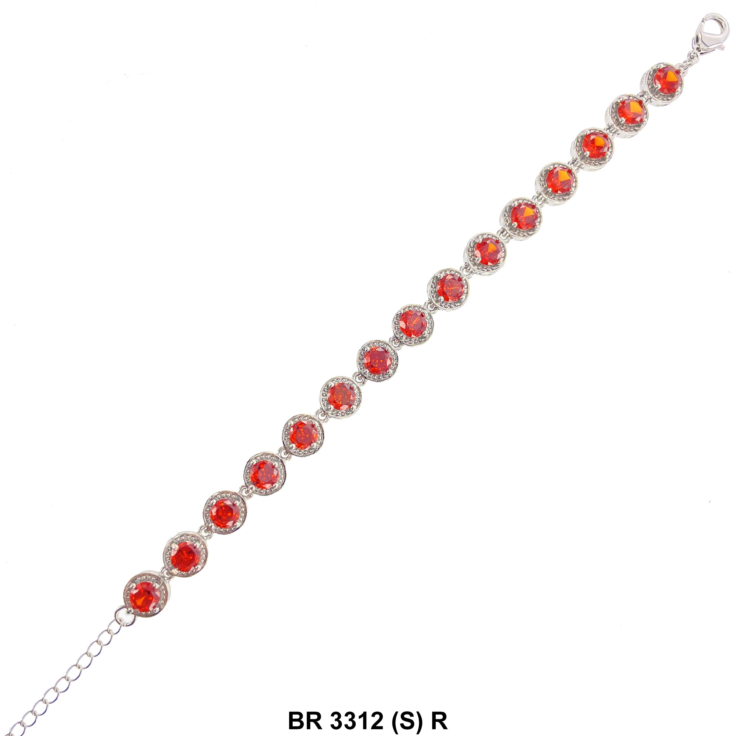 Cubic Zirconia Tennis Bracelet BR 3312 (S) R