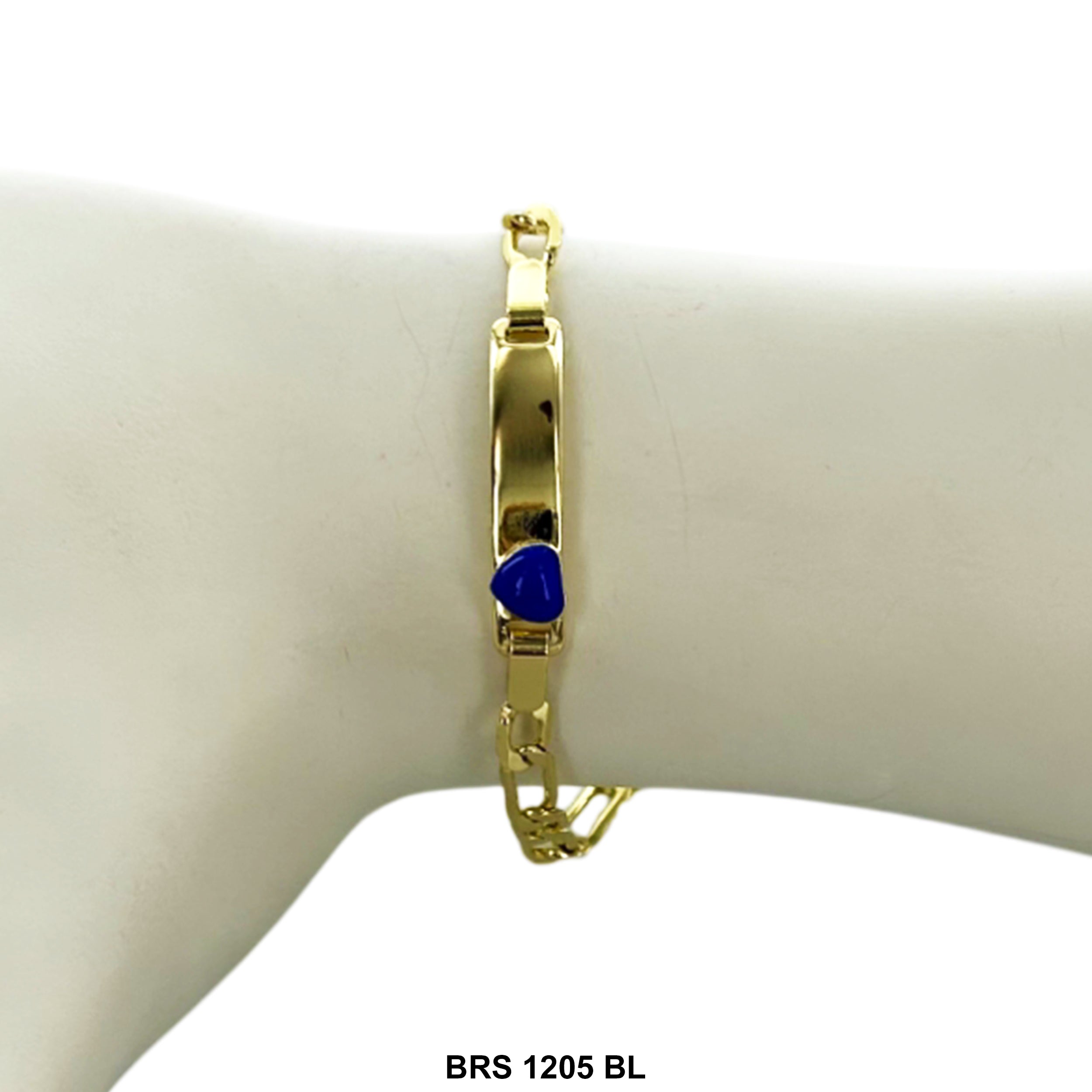 Heart Kids ID Bracelet BRS 1205 BL