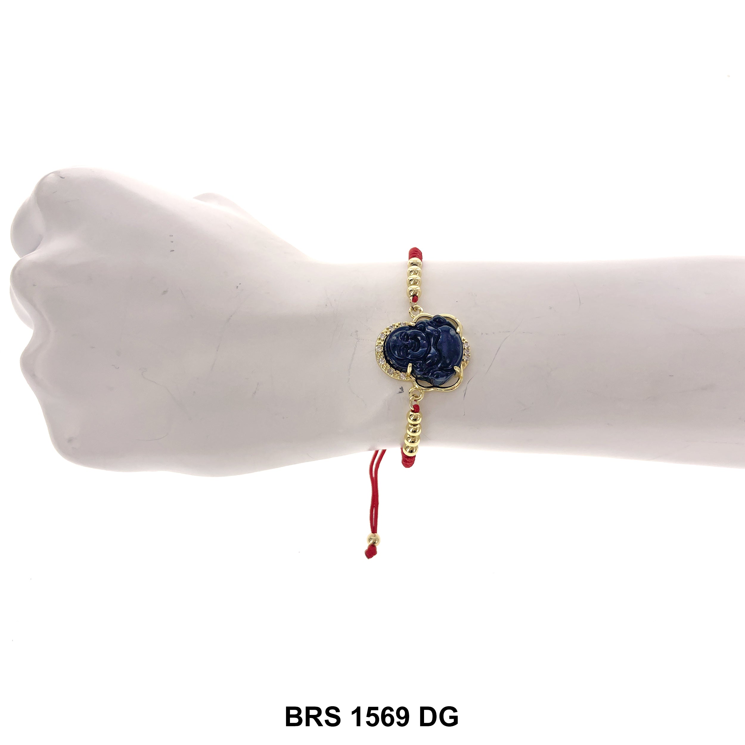 Laughing Buddha Bracelet BRS 1569 DG