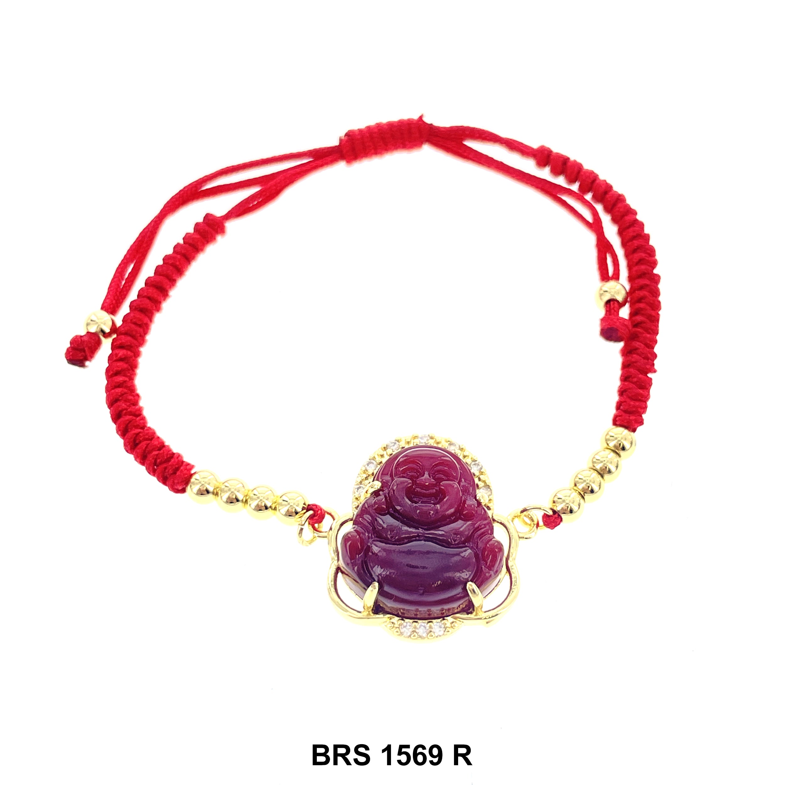 Laughing Buddha Bracelet BRS 1569 R