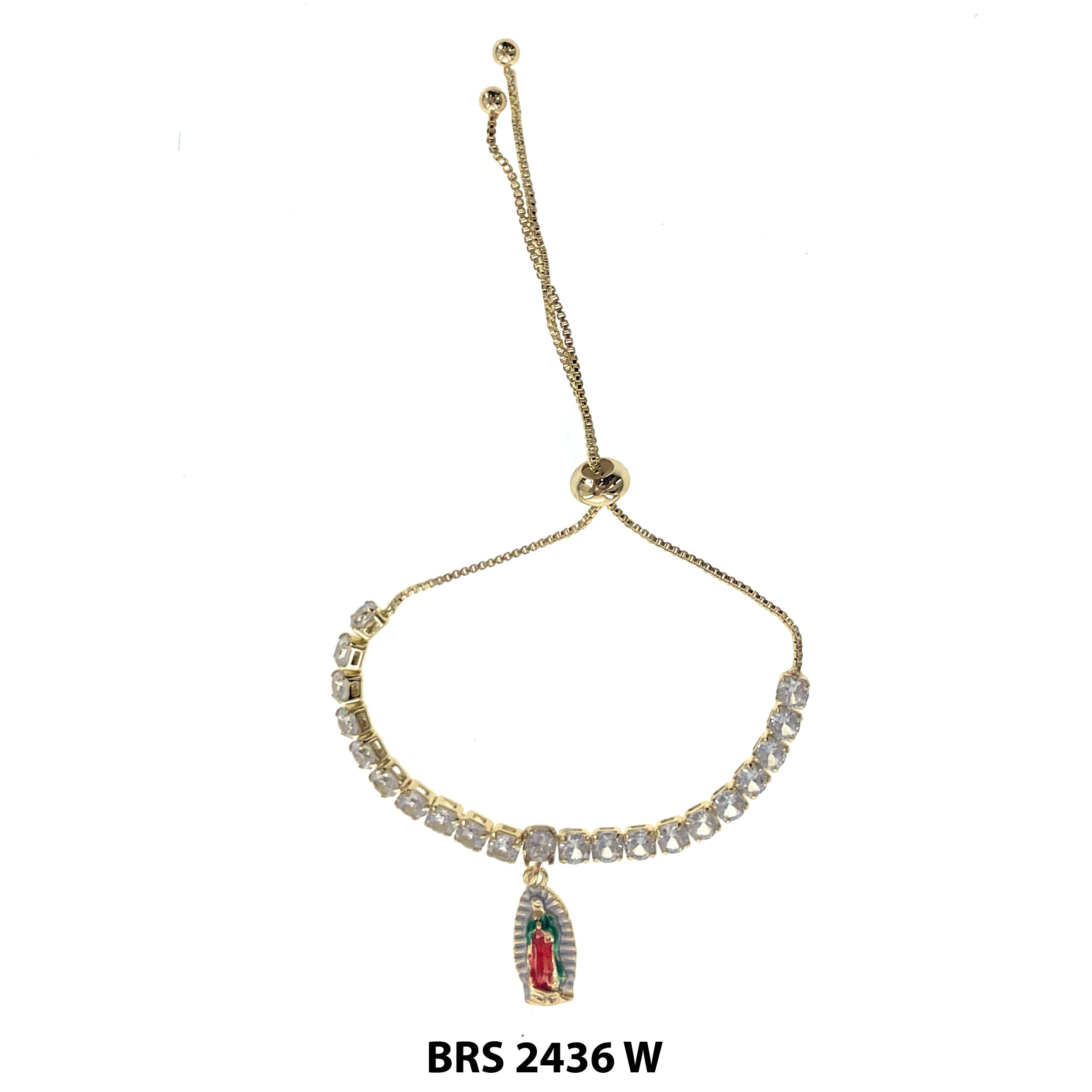 Guadalupe Adjustable Bracelet BRS 2436 W