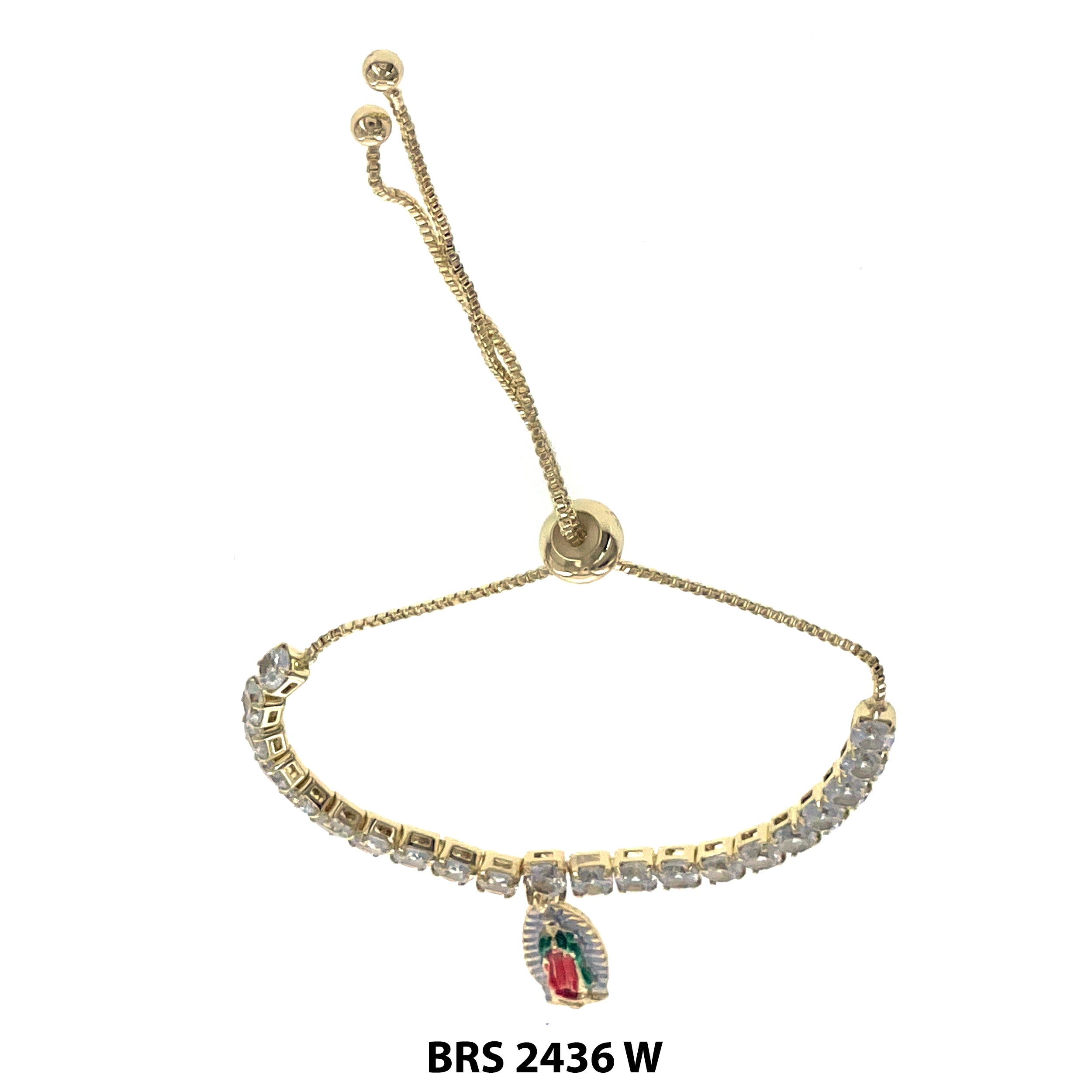 Guadalupe Adjustable Bracelet BRS 2436 W